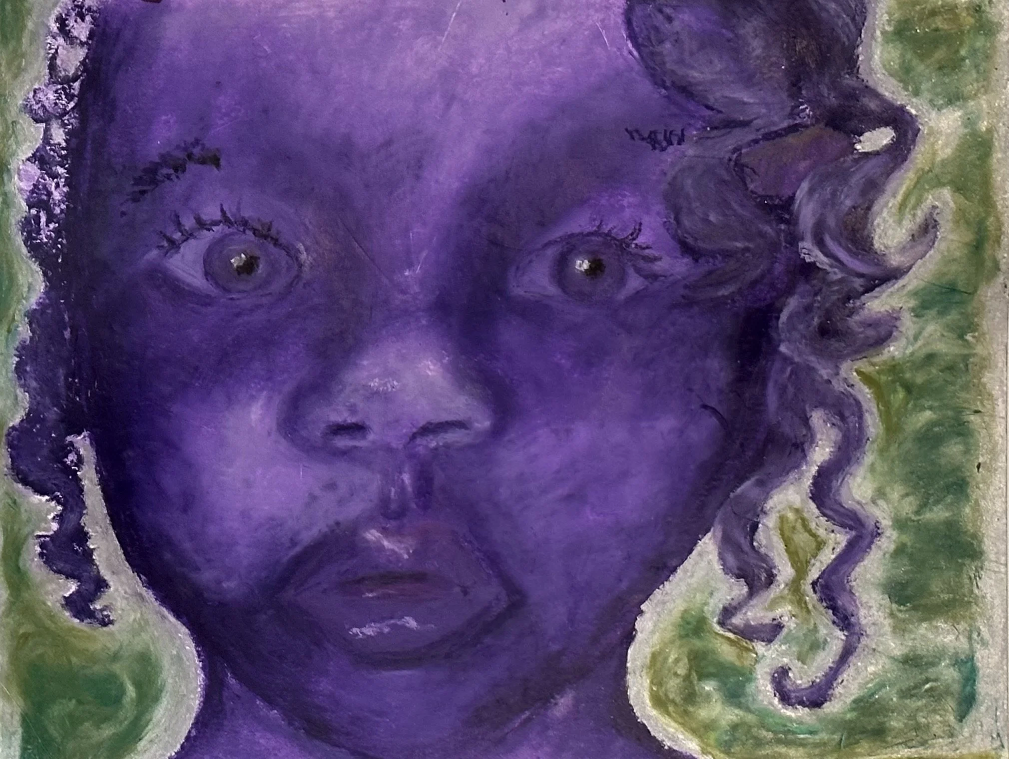 PAUSE
I chose to create this piece because I was battling with impatience. In life, I feel we have a tendency to anticipate the outcome of things without practicing gratitude. I found an old baby picture in my mom's phone that sparked an idea. The yo