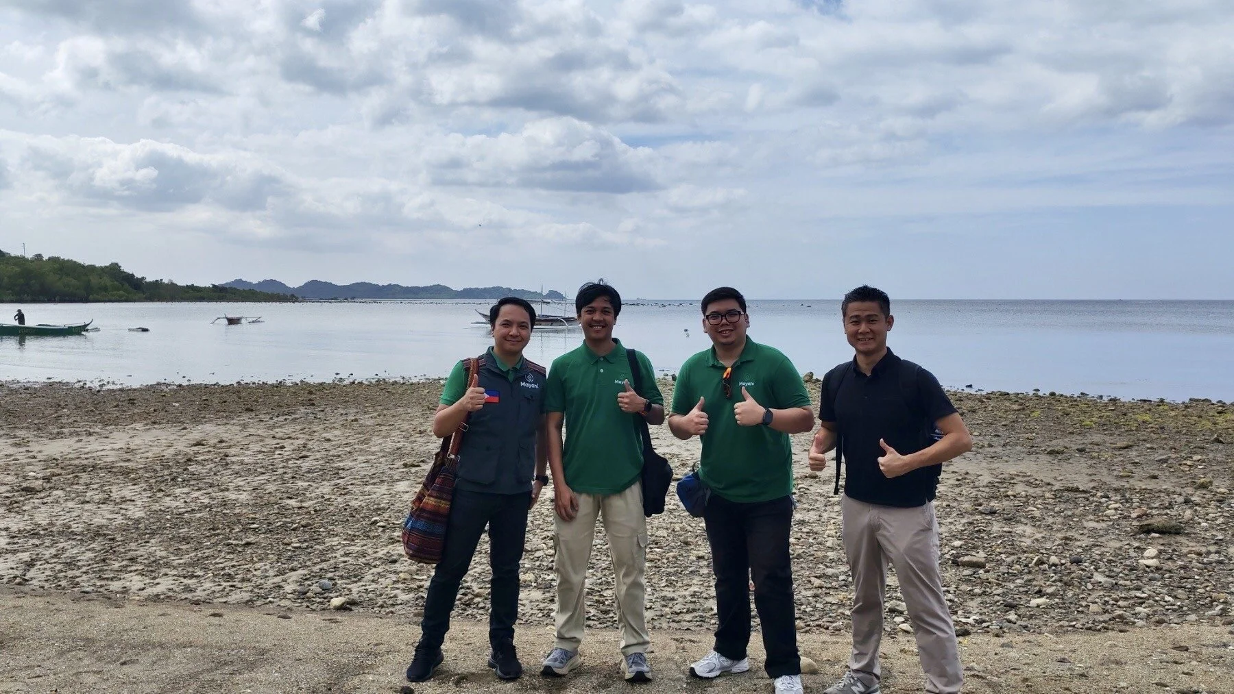 Mayani team in the Lumaniag coastal community (1).jpg