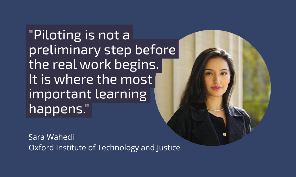 What the Oxford Institute of Technology and Justice taught us about testing tech for justice