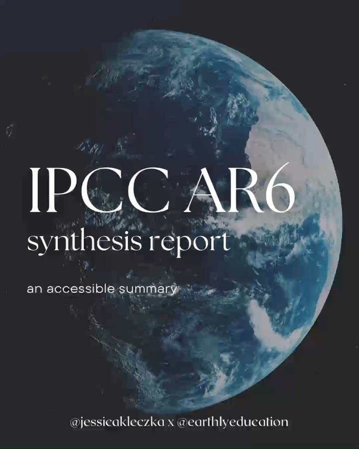 🌍 This is it. The last IPCC report of the AR6 series. Code red for humanity. Our final warning.

Does it tell us anything new? Not really. What is does tell us is that there&rsquo;s no more time left to waste.

We&rsquo;ve known about the science fo