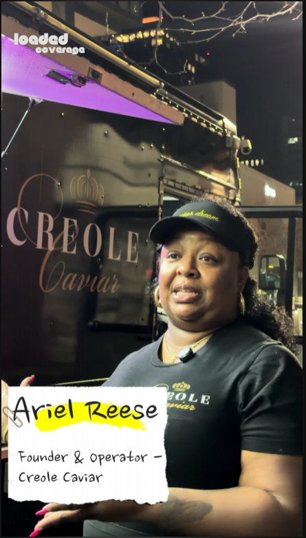 Ariel Reese and Creole Caviar Feeding the Bay Area