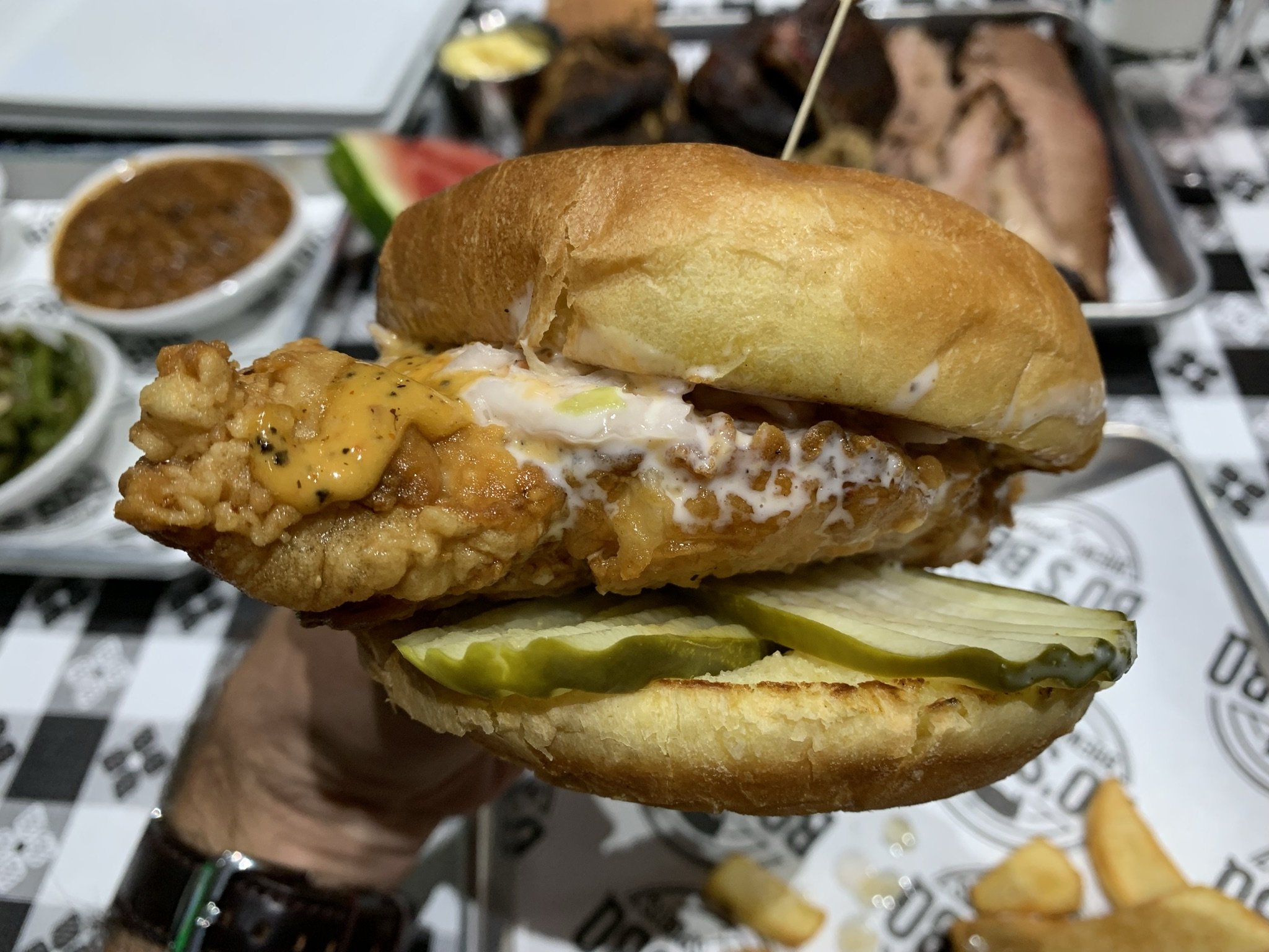 Bo's BBQ - Country Fried Chicken Sandwich