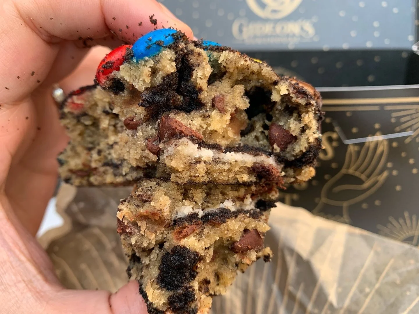 Gideon’s Bakehouse - Frankenstein Cookie Cross Section 