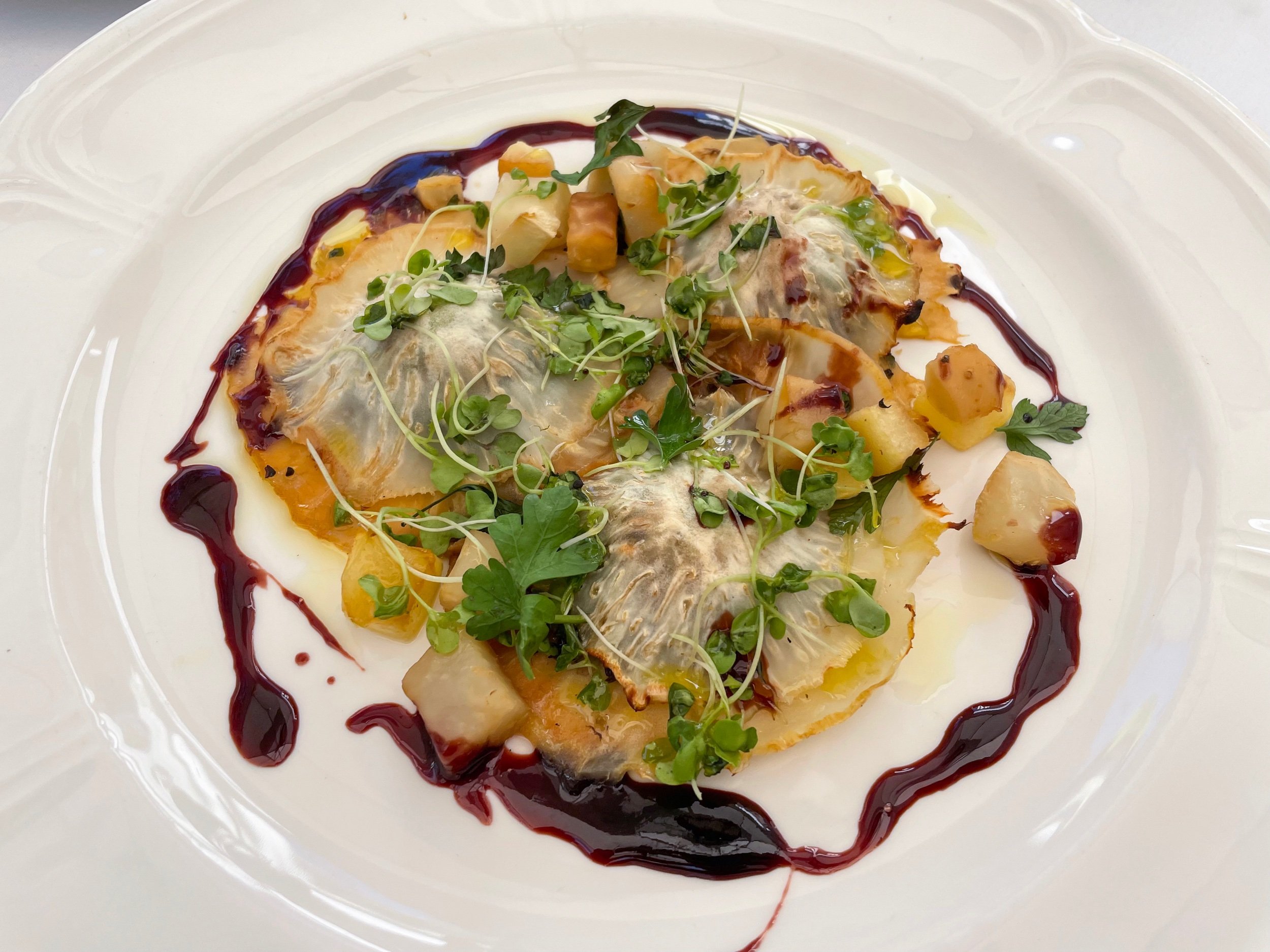 The Continental - Celery Root Ravioli