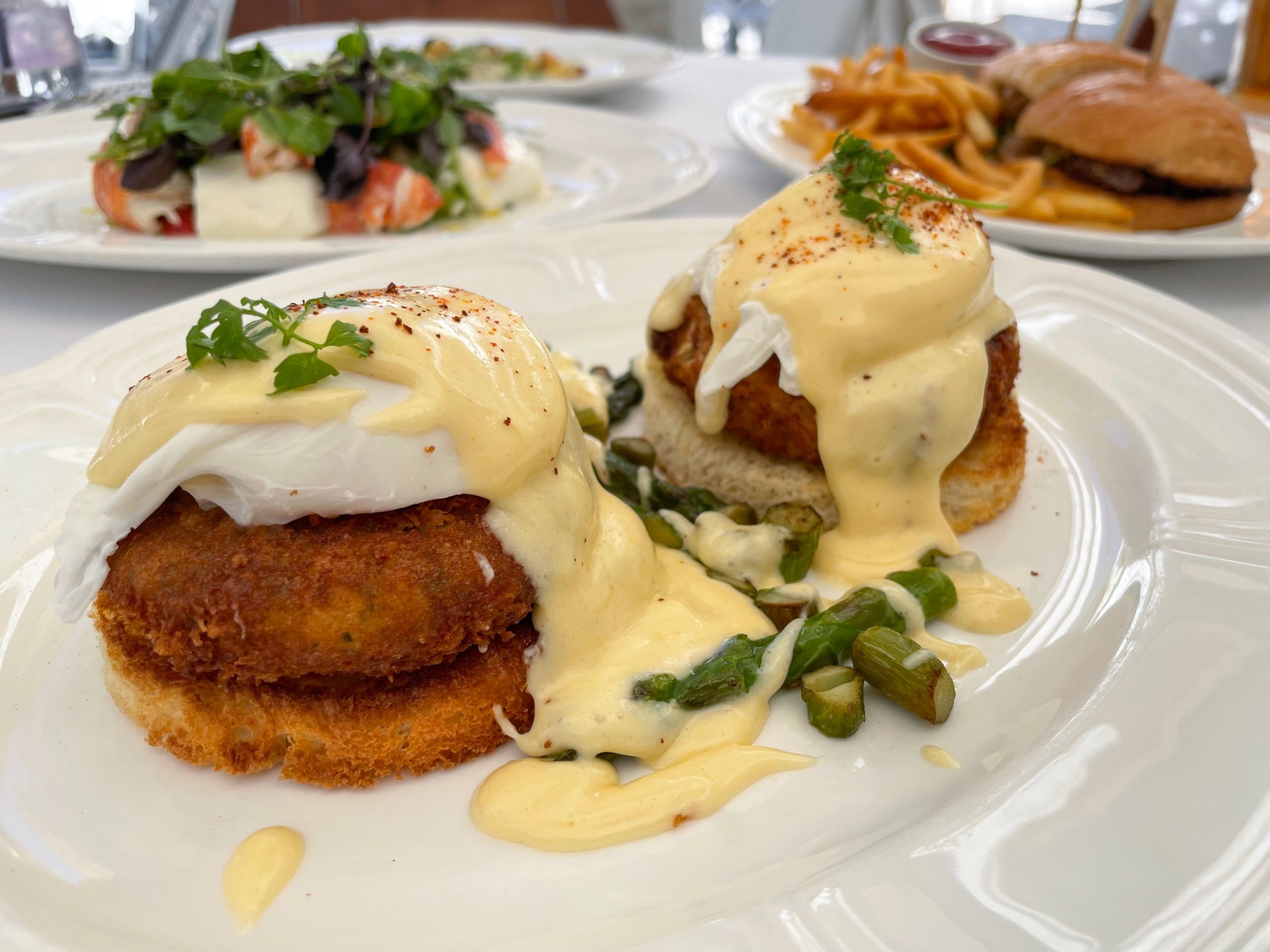 The Continental - Crab Soufflé Benedict