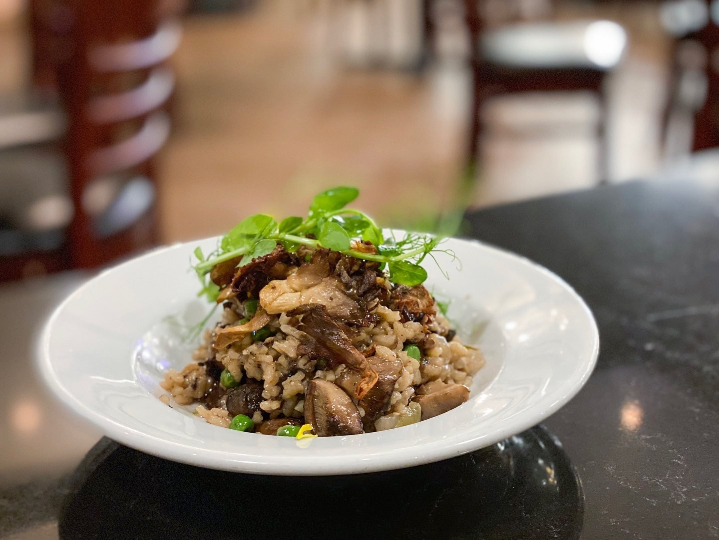 The Local - Vegan Mushroom Risotto