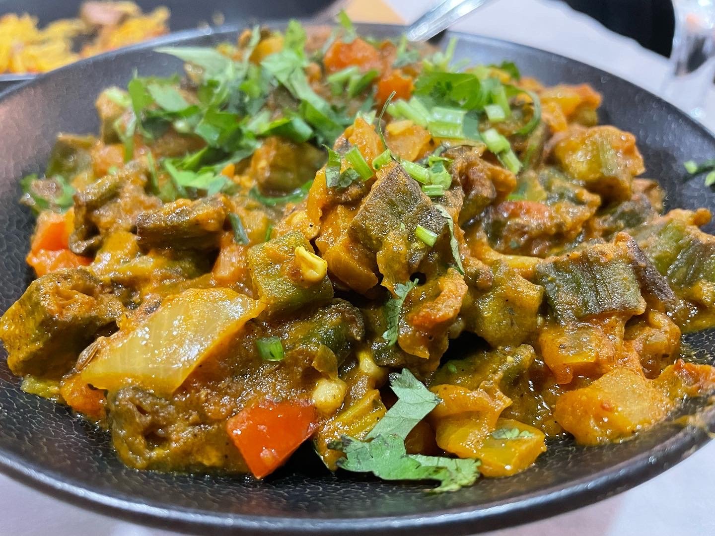 Aroma Indian Cuisine - Bhindi Masala