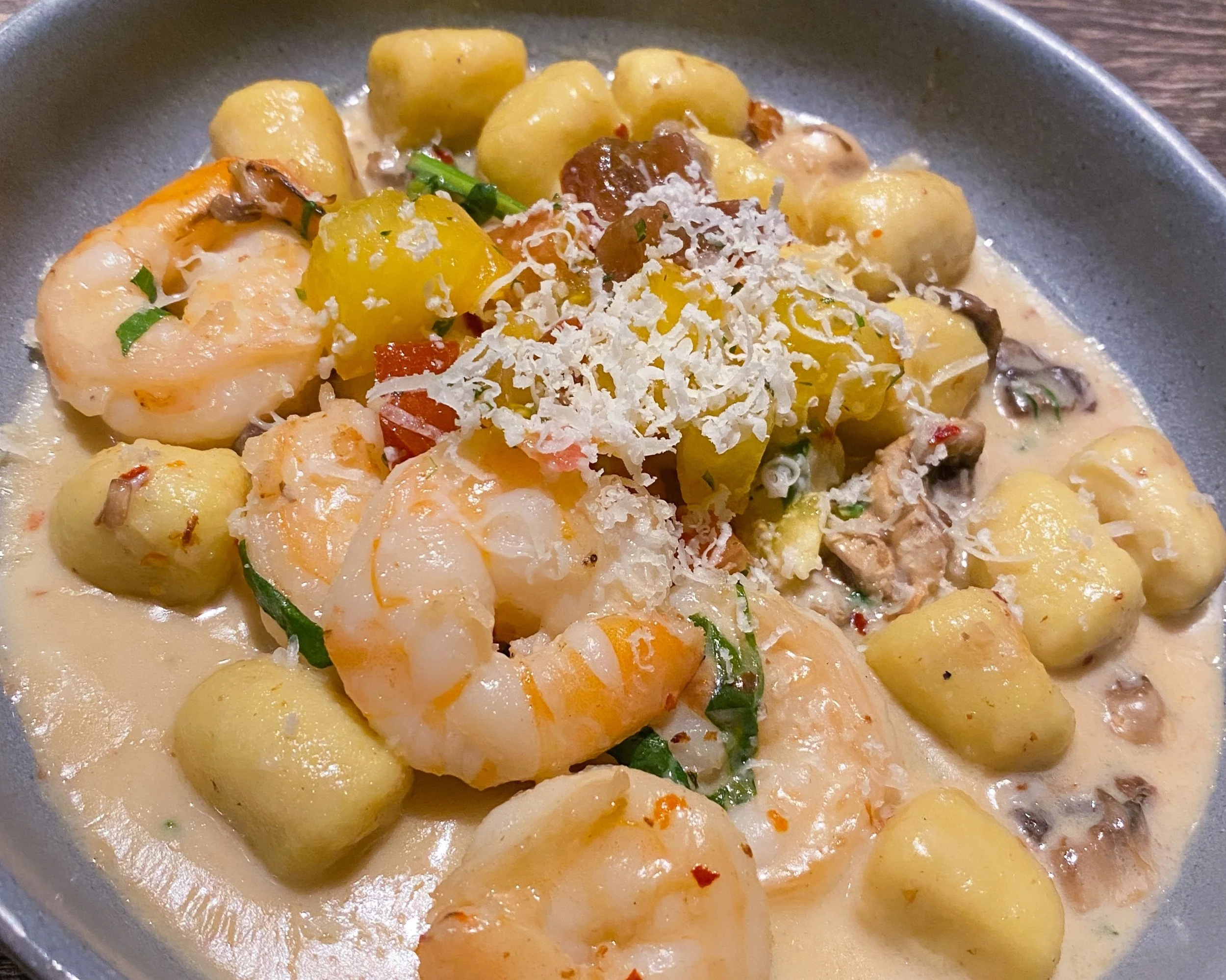 CMX CineBistro - Shrimp Florentine Gnocchi