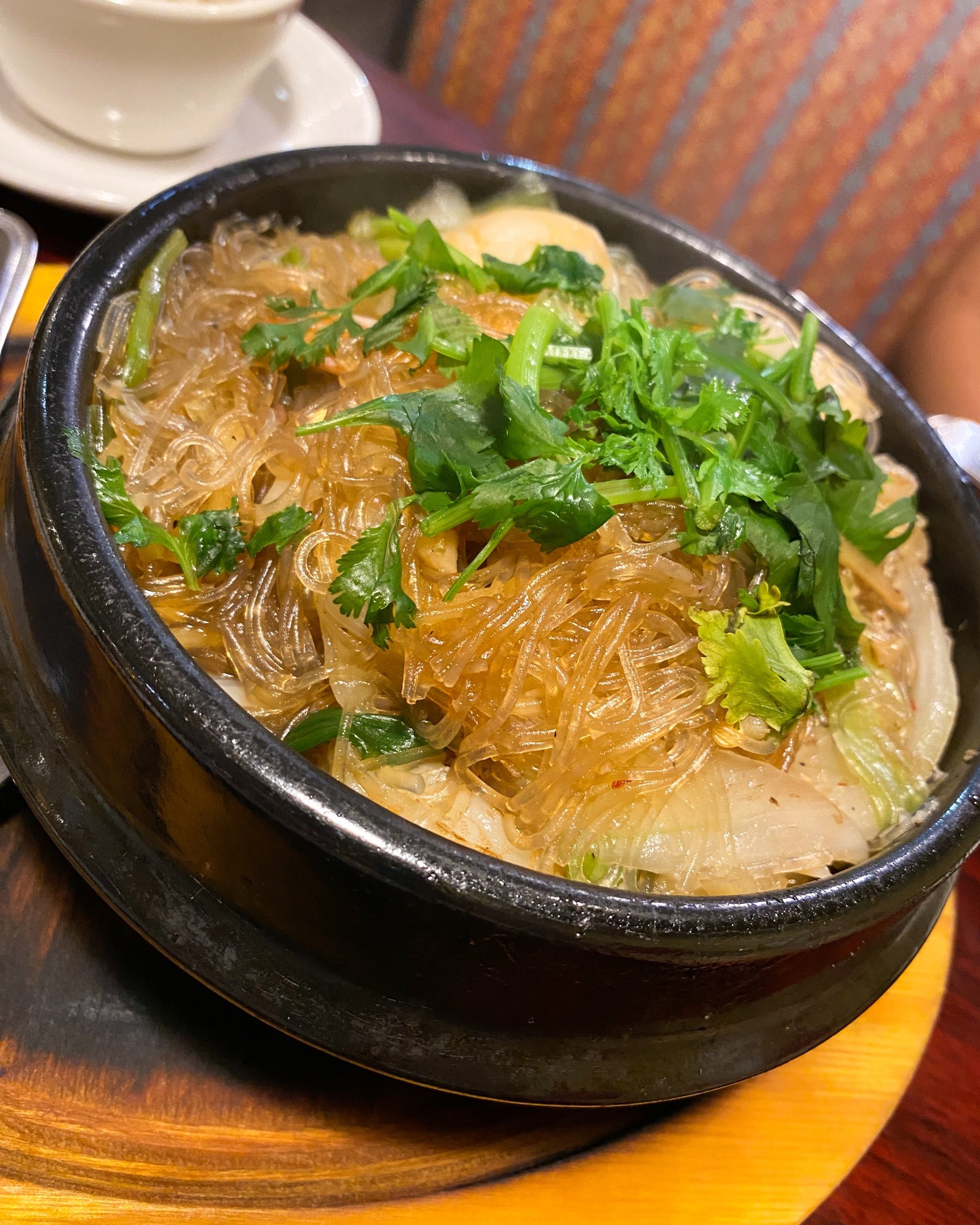 Em-On's Thai Cafe - Shrimp and Glass Noodle Hot Pot