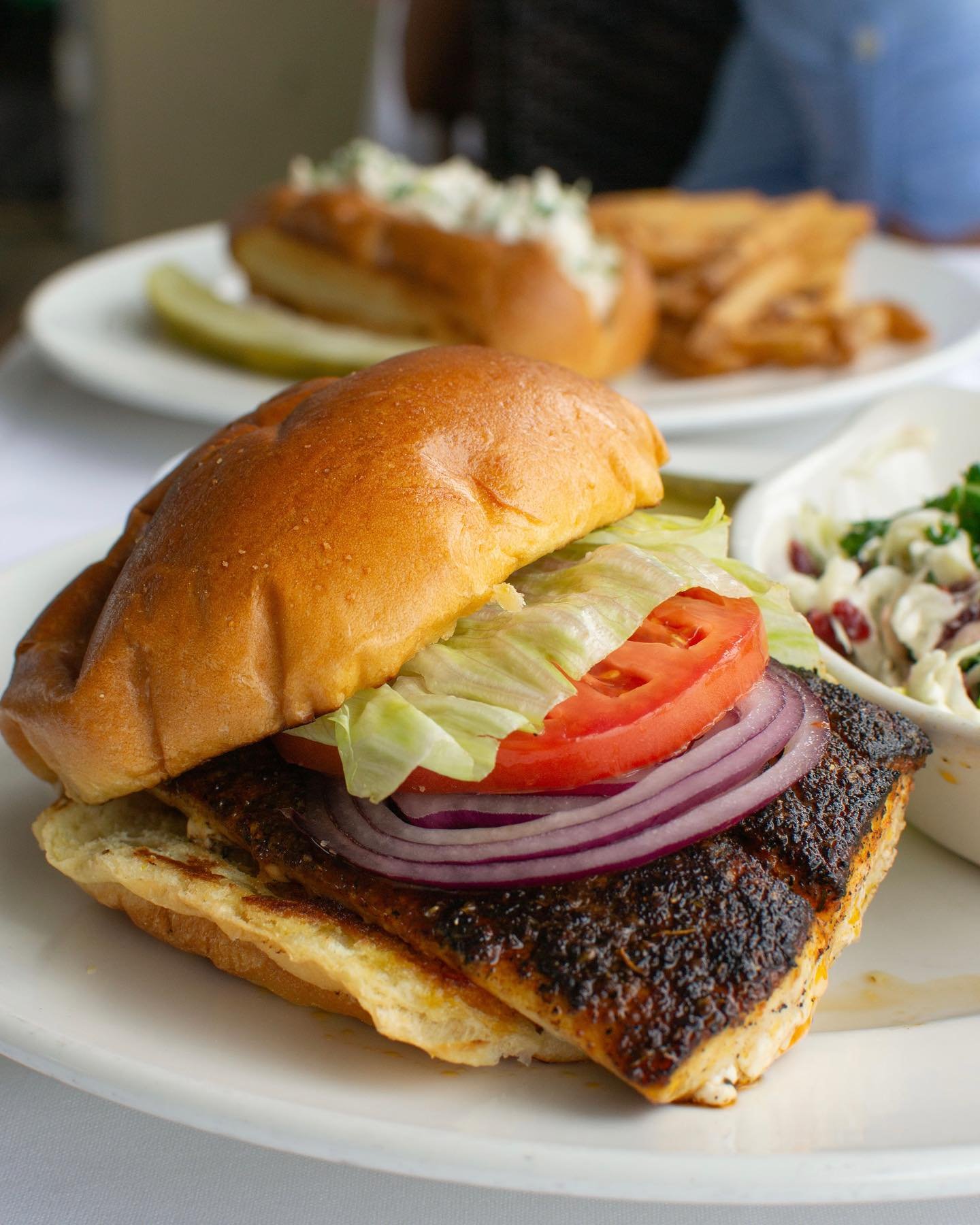 Bayside Seafood Grill &amp; Bar - Mahi Mahi Sandwich