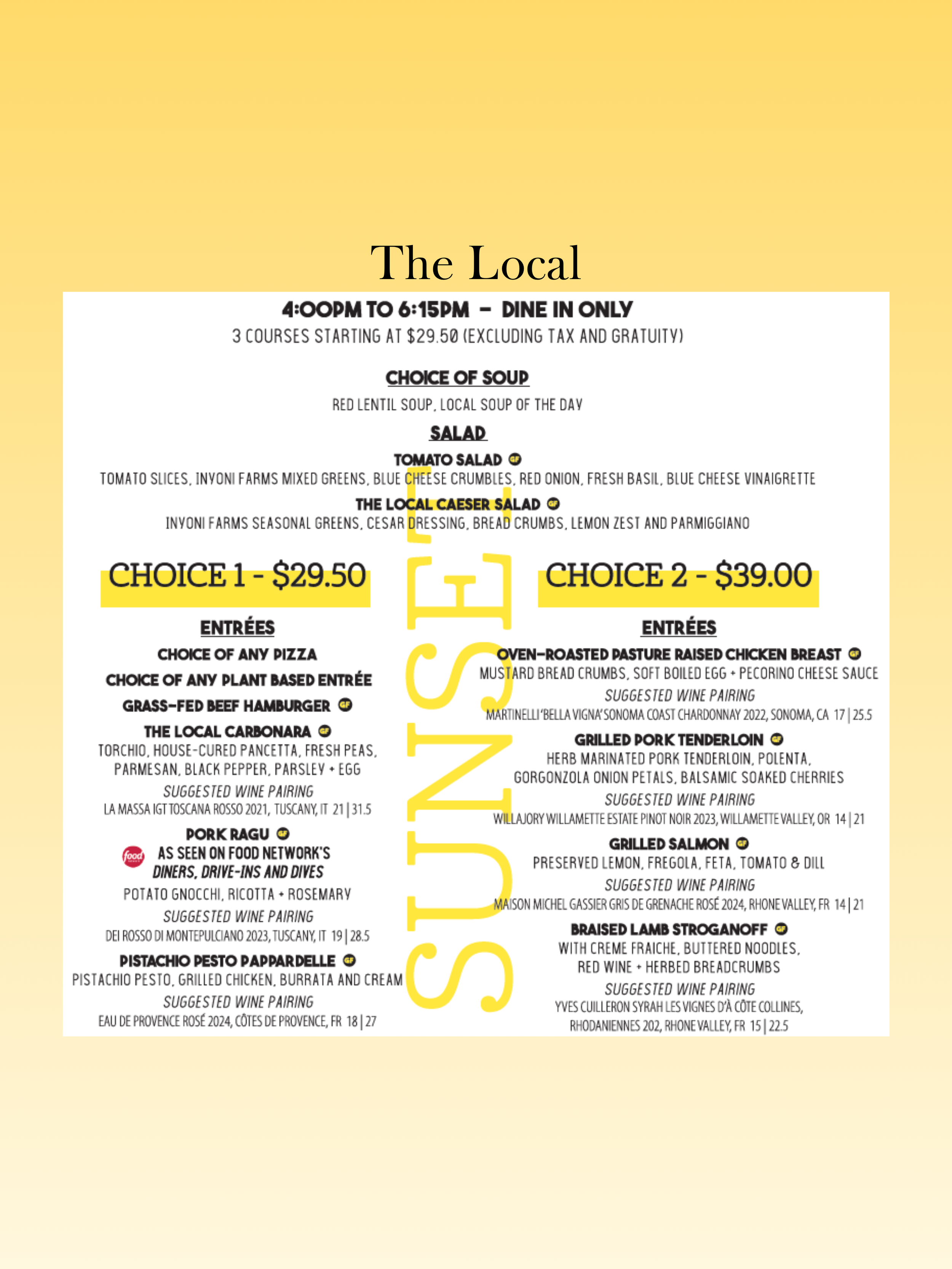 Naples Noms - Summer Dining Deals - The Local