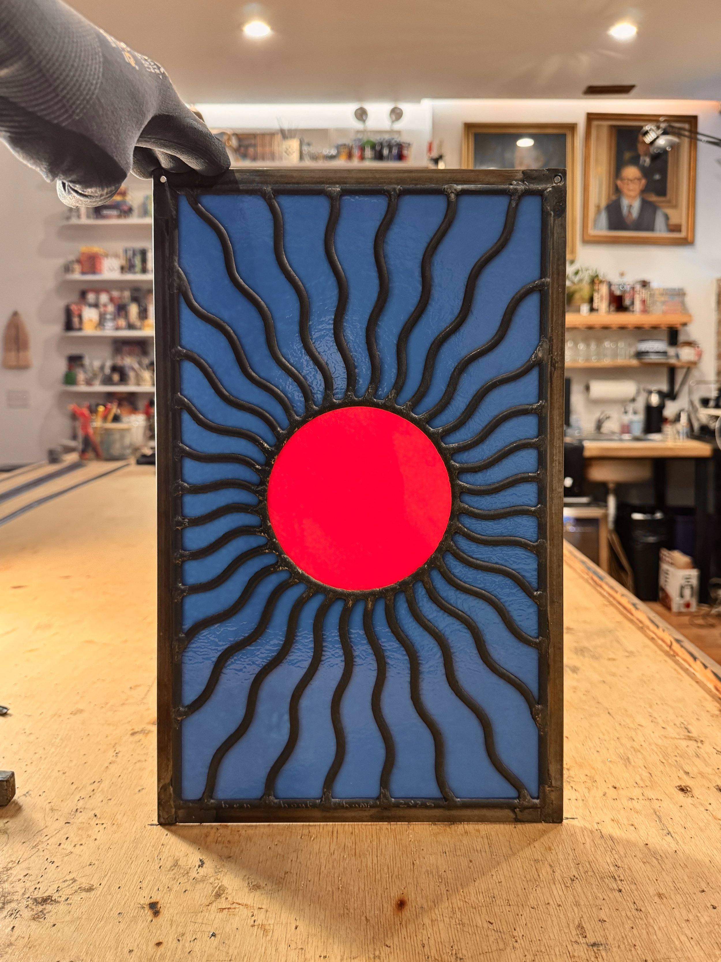 SUN EGYPTIAN BLUE / TOMATO