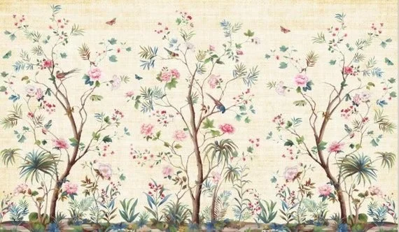 042_Chinoiserie Floral Wallpaper_ Hand Paint.jpg