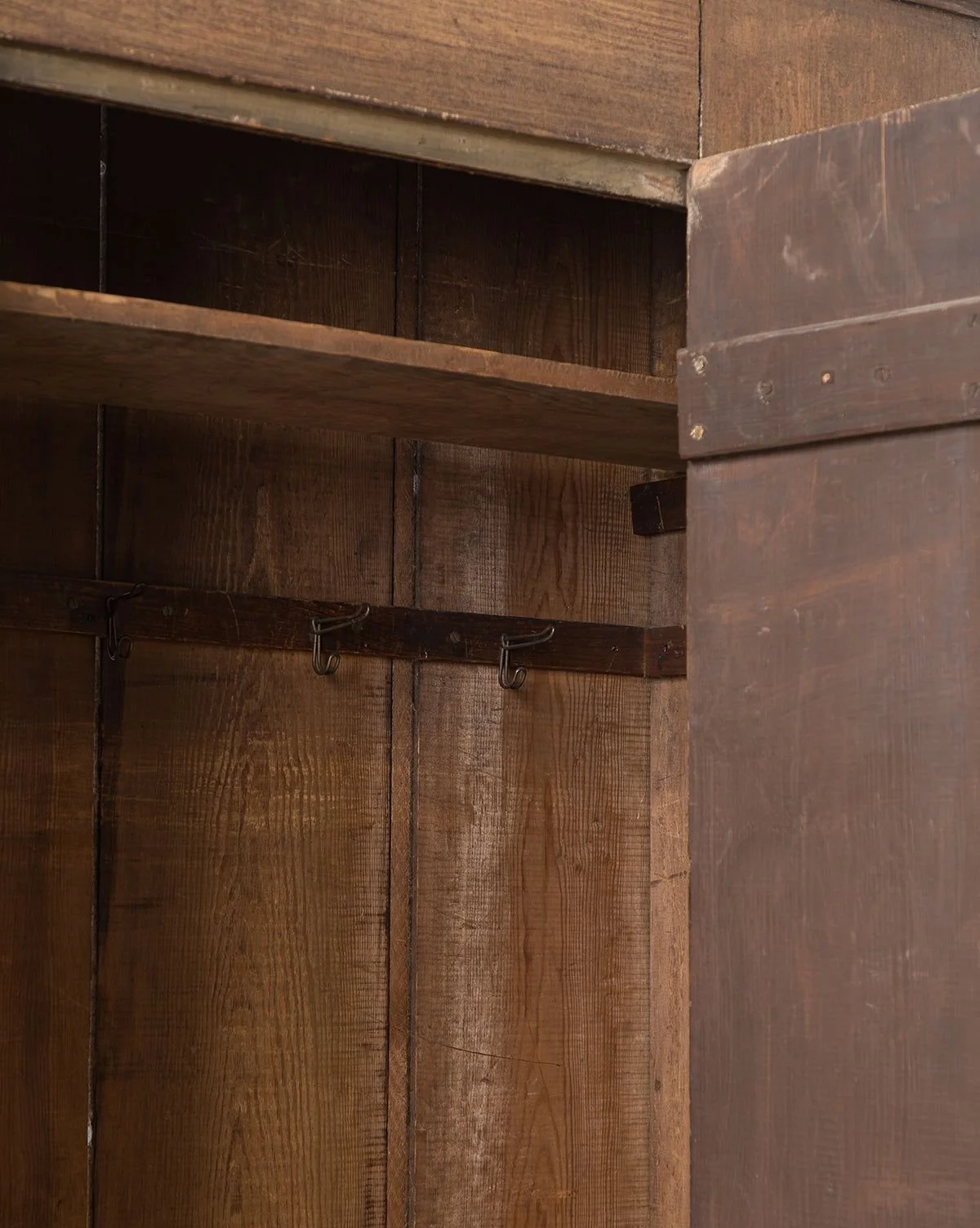 049_Vintage Wooden Single Door Wardrobe.jpg