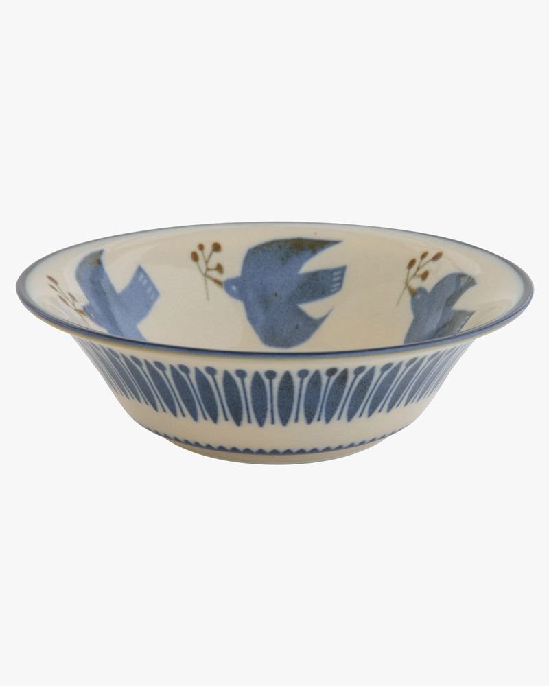 091_Bowl, Bisque, Kukka Lokki, Bird.jpg