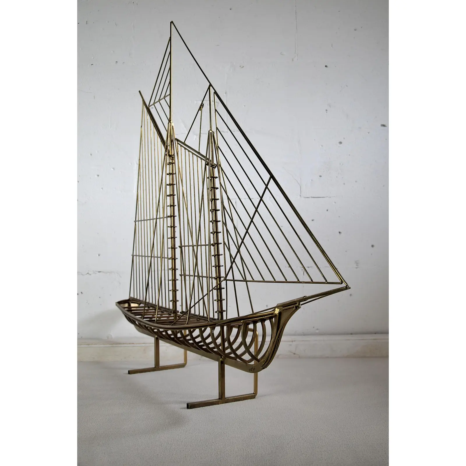 006_Sculptural Sailing Boat by C. Jere, 1976.png