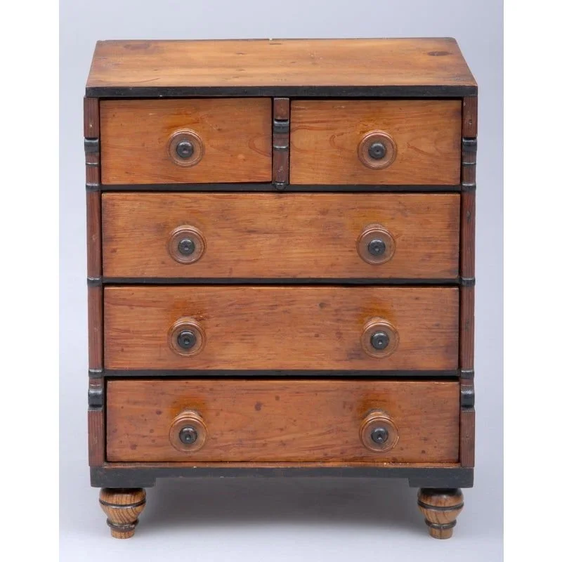 066_Antique Scottish Miniature Pine Chest, C.jpg