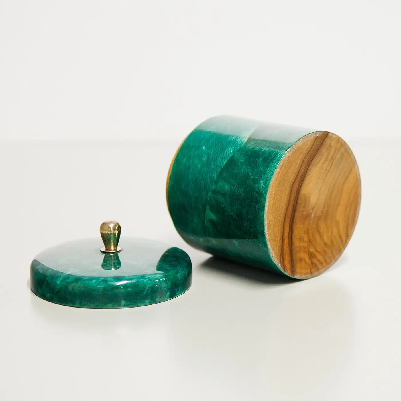 053_Aldo Tura Green Goatskin Box.png