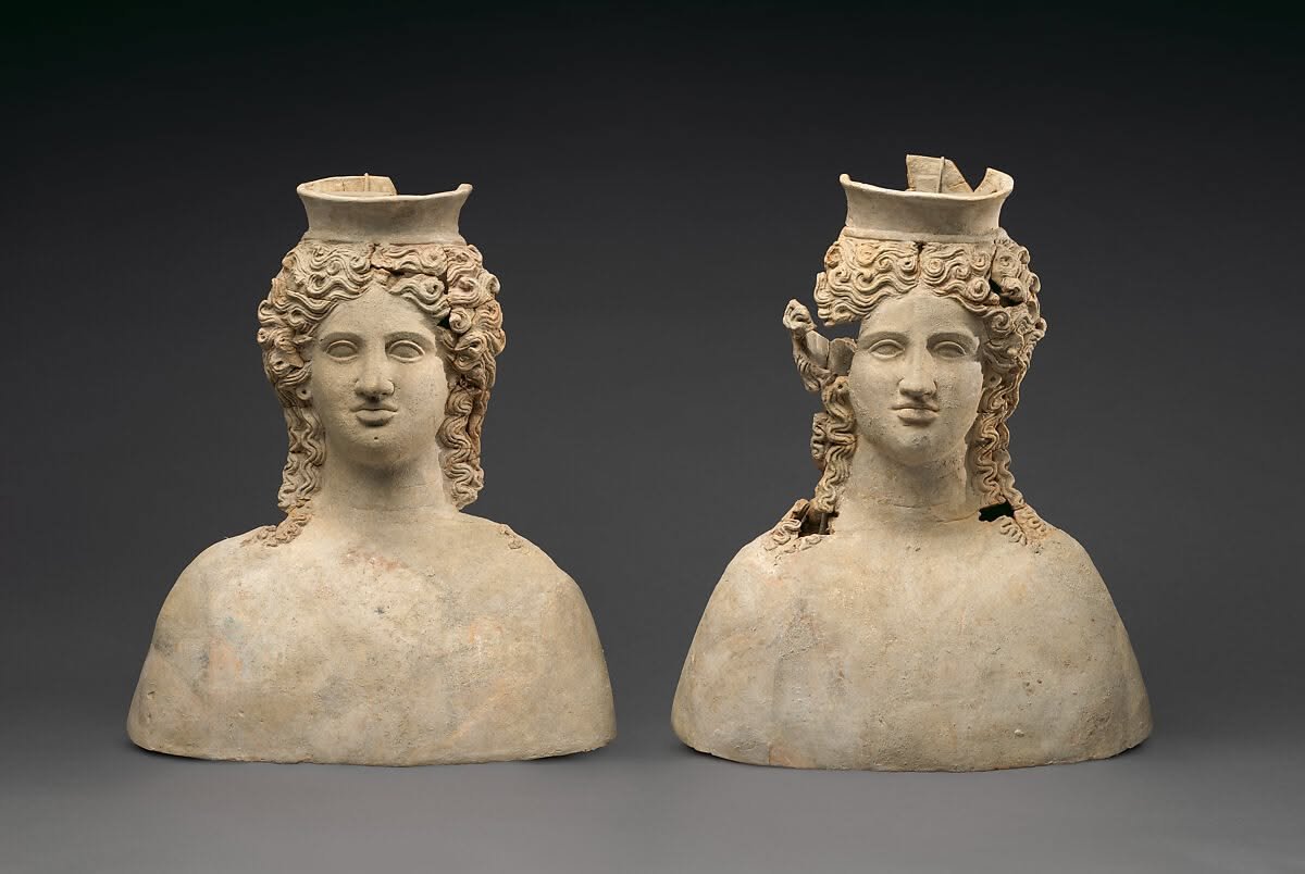 056_Two terracotta busts - Greek, Sicilian -.jpg