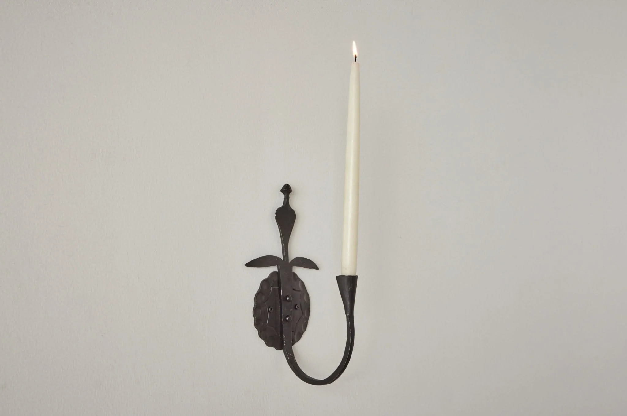 149_Nickey Kehoe Forged Iron Candle Wall Sco.jpg
