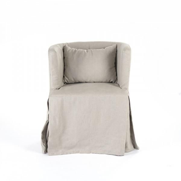 Zoey Tub Chair
Zentique · Ivy Home
Dimensions: 27.25″ W × 25″ D × 33.5″ H
Material/Finish: Birch frame; natural linen slipcover
Quantity: 1
Price: $1,969