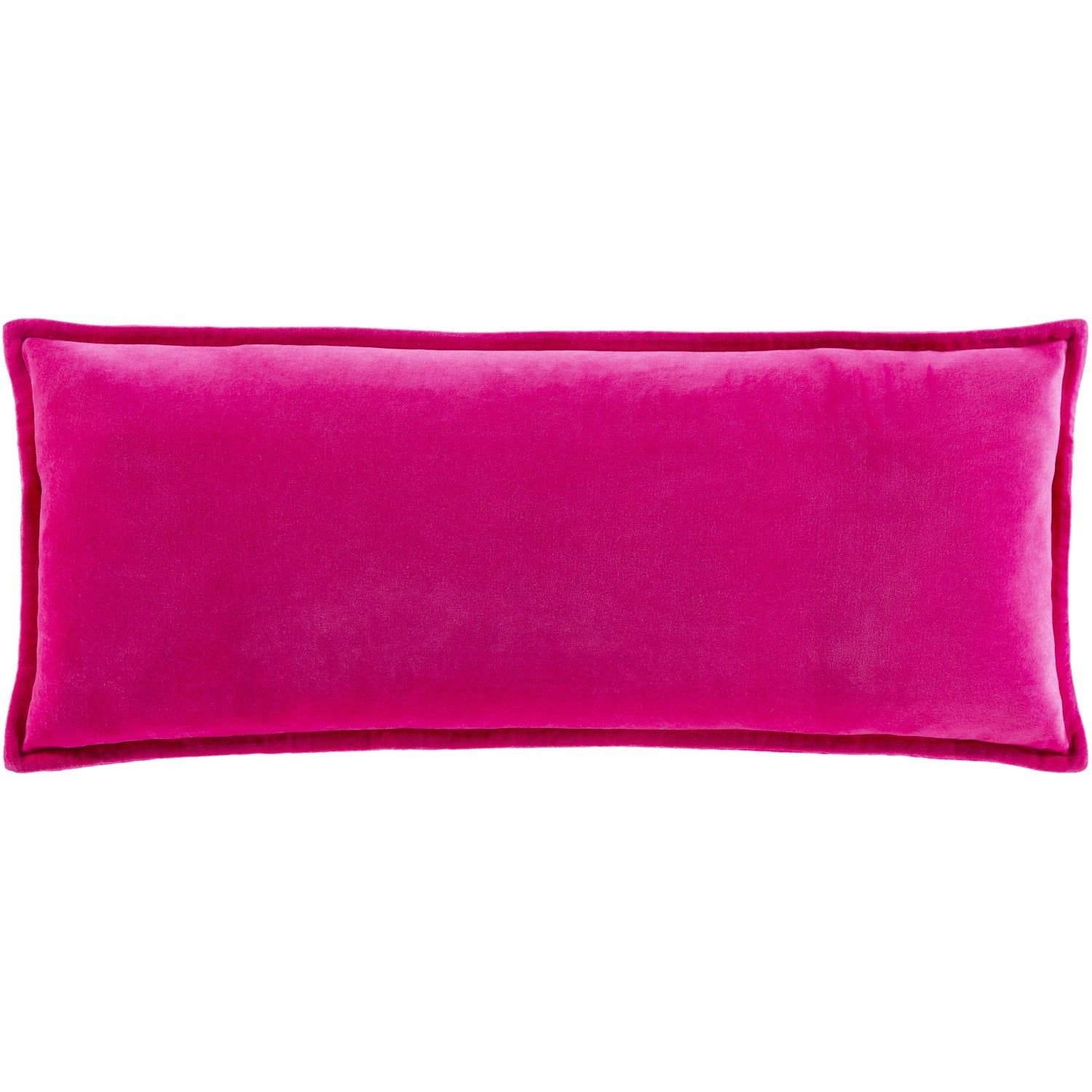 104_Cotton Velvet Lumbar Pillow Bright Pink .jpg