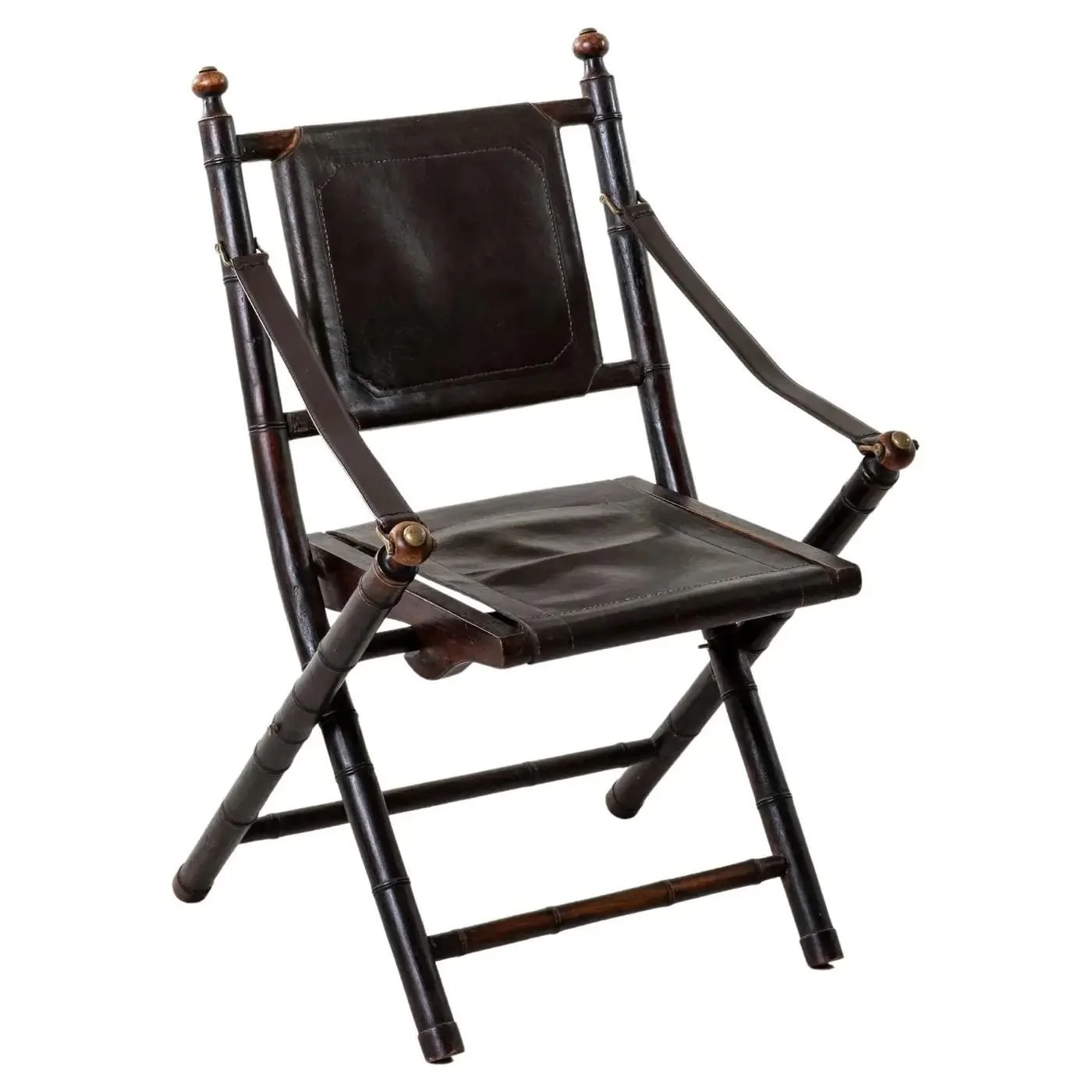 036_French Colonial Walnut Faux Bamboo and L.jpg