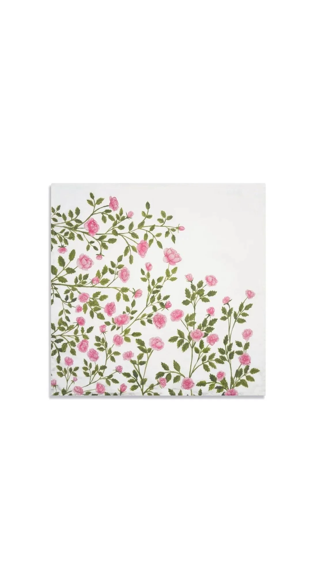 026_'Le Jardin des Roses' Linen Napkin in Pi.jpg