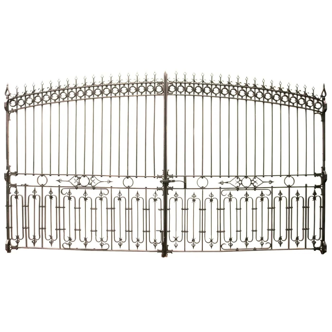 004_Set of Reclaimed Wrought Iron Gates.jpg