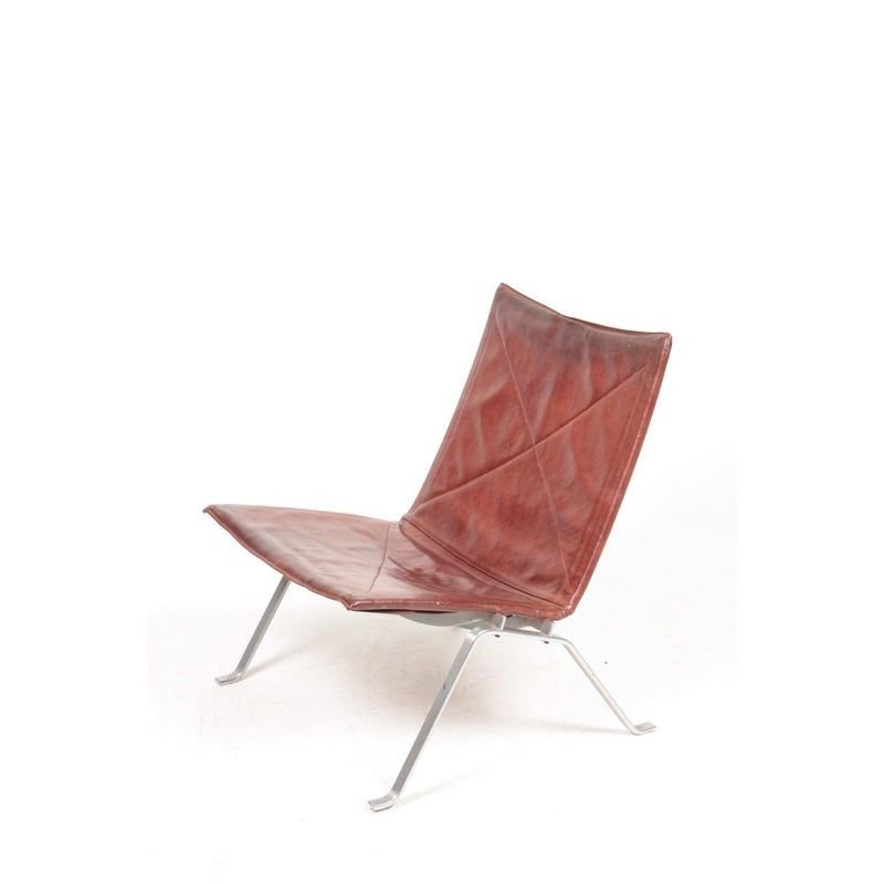 128_Mid-Century Patinated Leather Model PK22.jpg