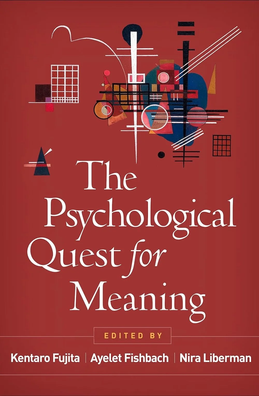The Psychological Quest for Meaning, book cover