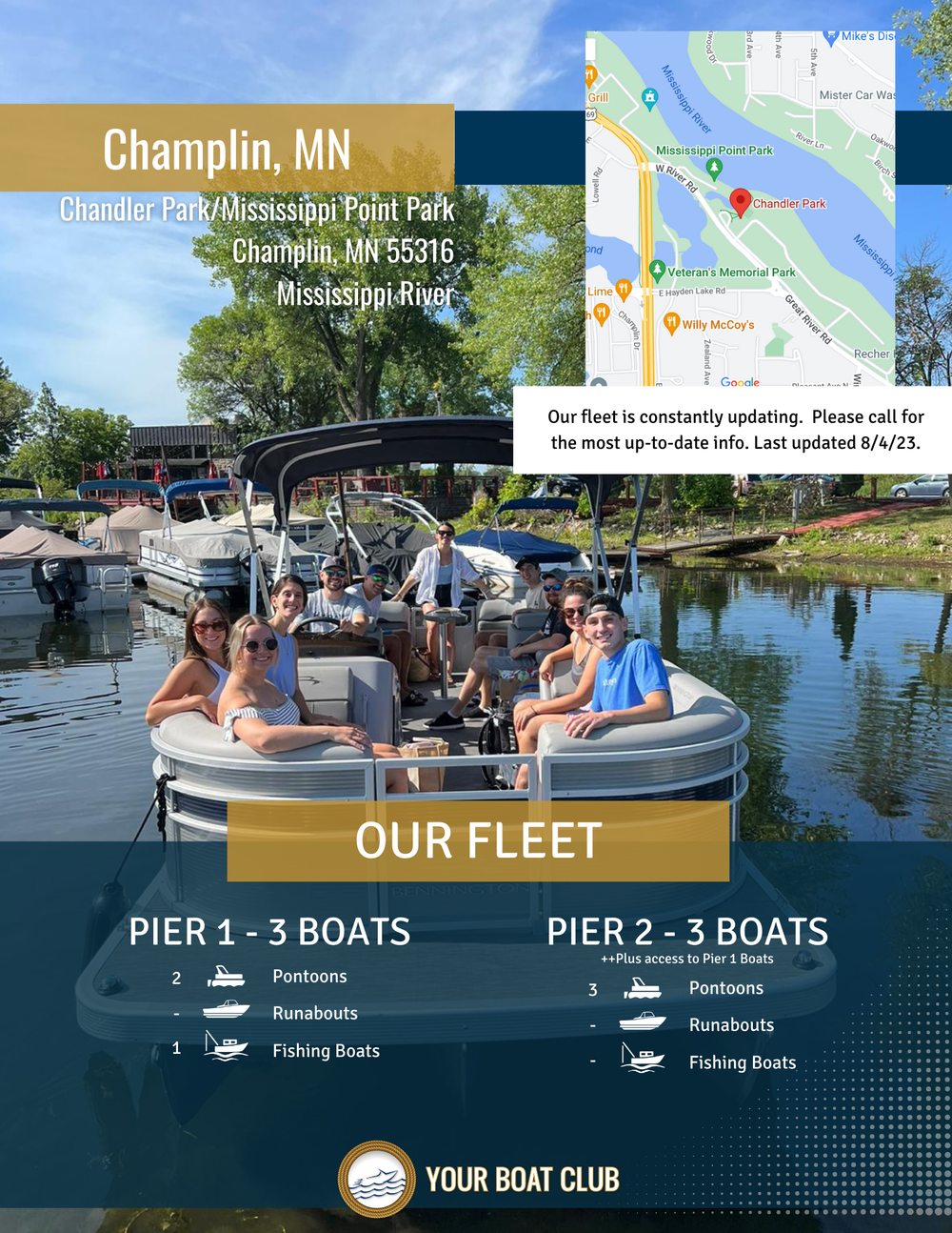 Champlin Fleet — Your Boat Club