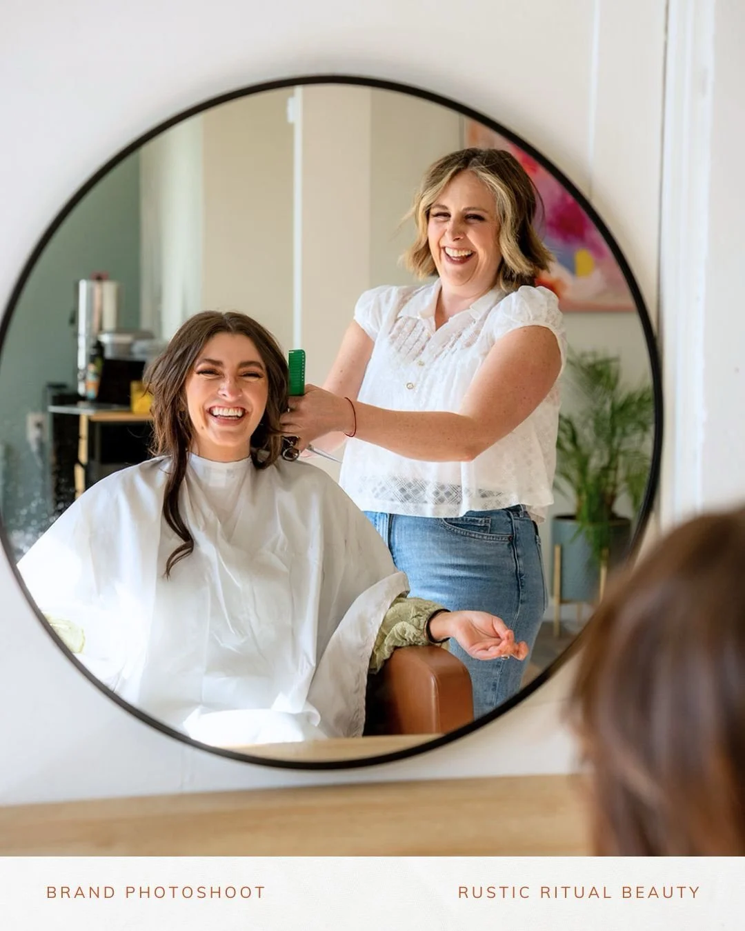 I had the pleasure of photographing Rustic Ritual Beauty as they step into a beautiful new chapter: a brand new space in Asheville&rsquo;s South Slope, rebuilt and reimagined after Hurricane Helene. Their new space sits right next door to @motheravl 