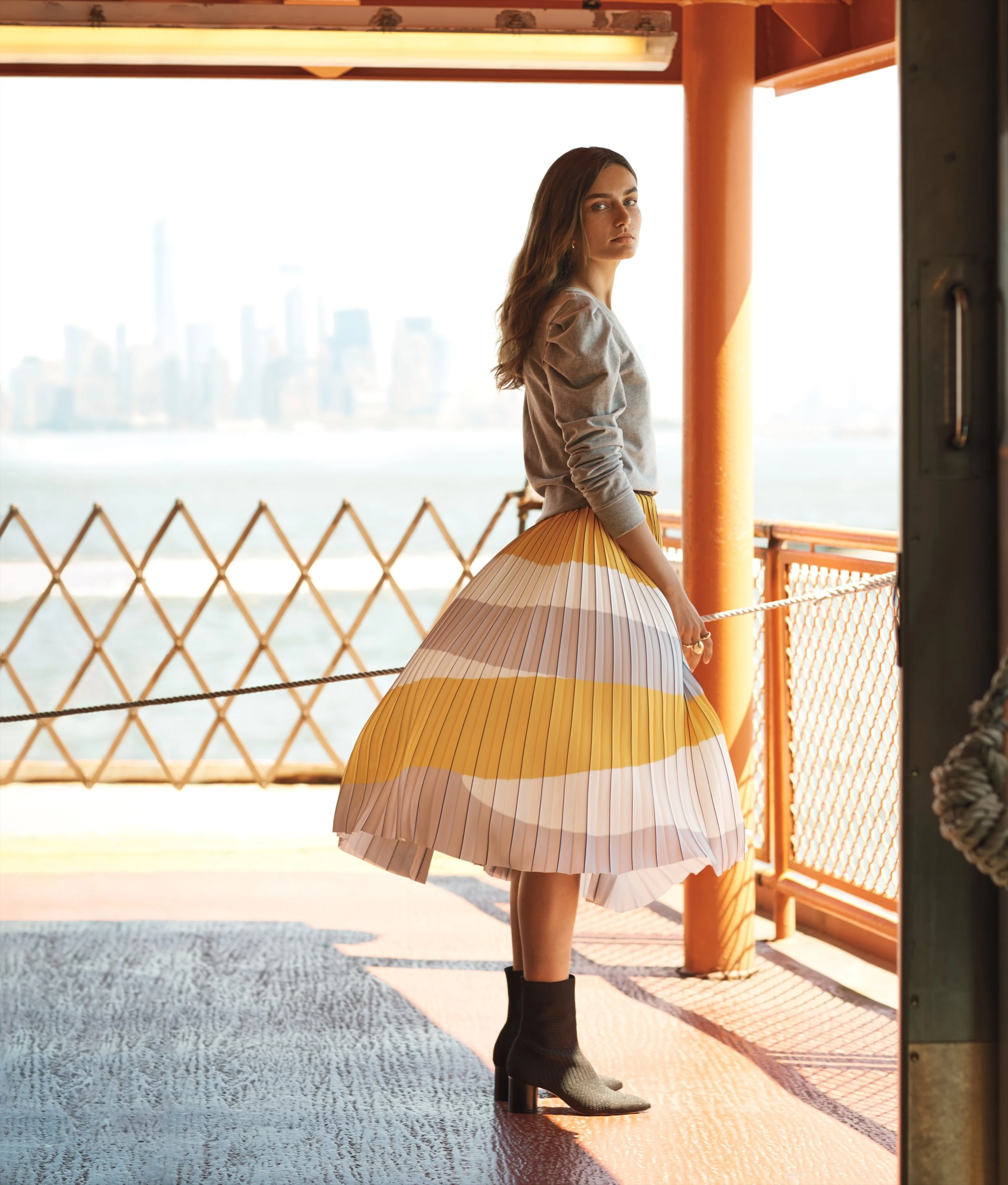 fashion campaign photo shoot production for Anthropologie