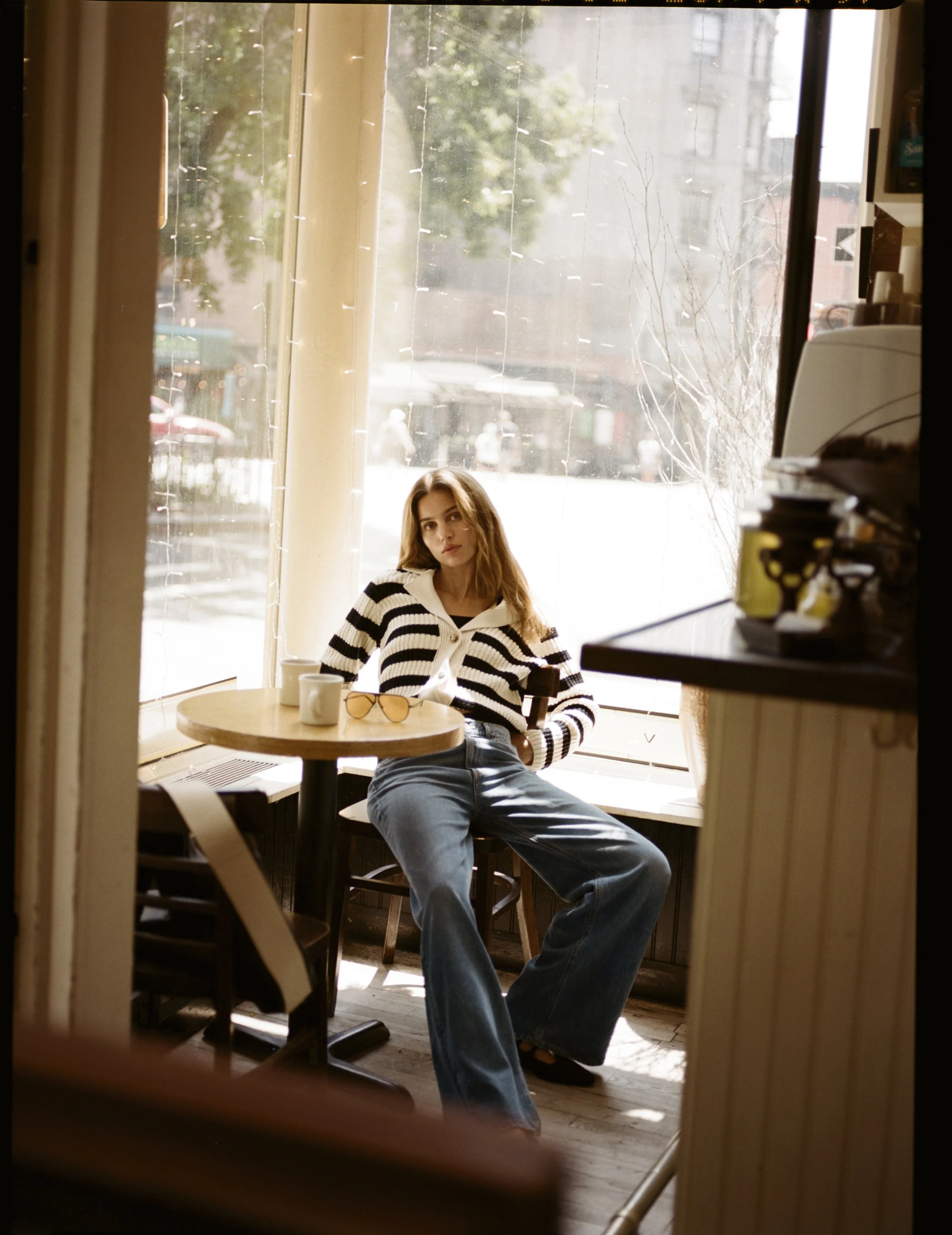 fashion photo shoot for Anthropologie