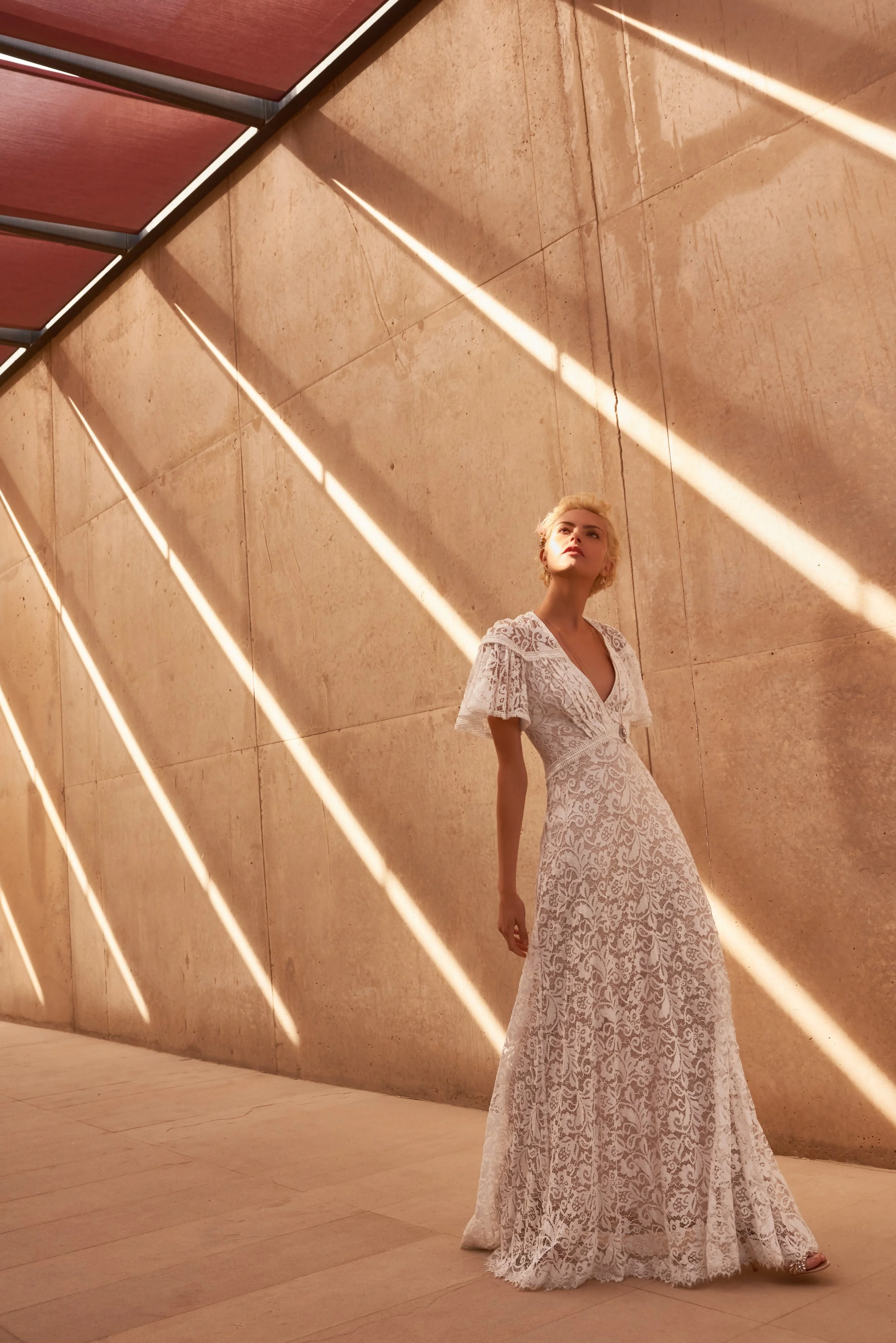 wedding fashion photo shoot for Anthropologie Weddings