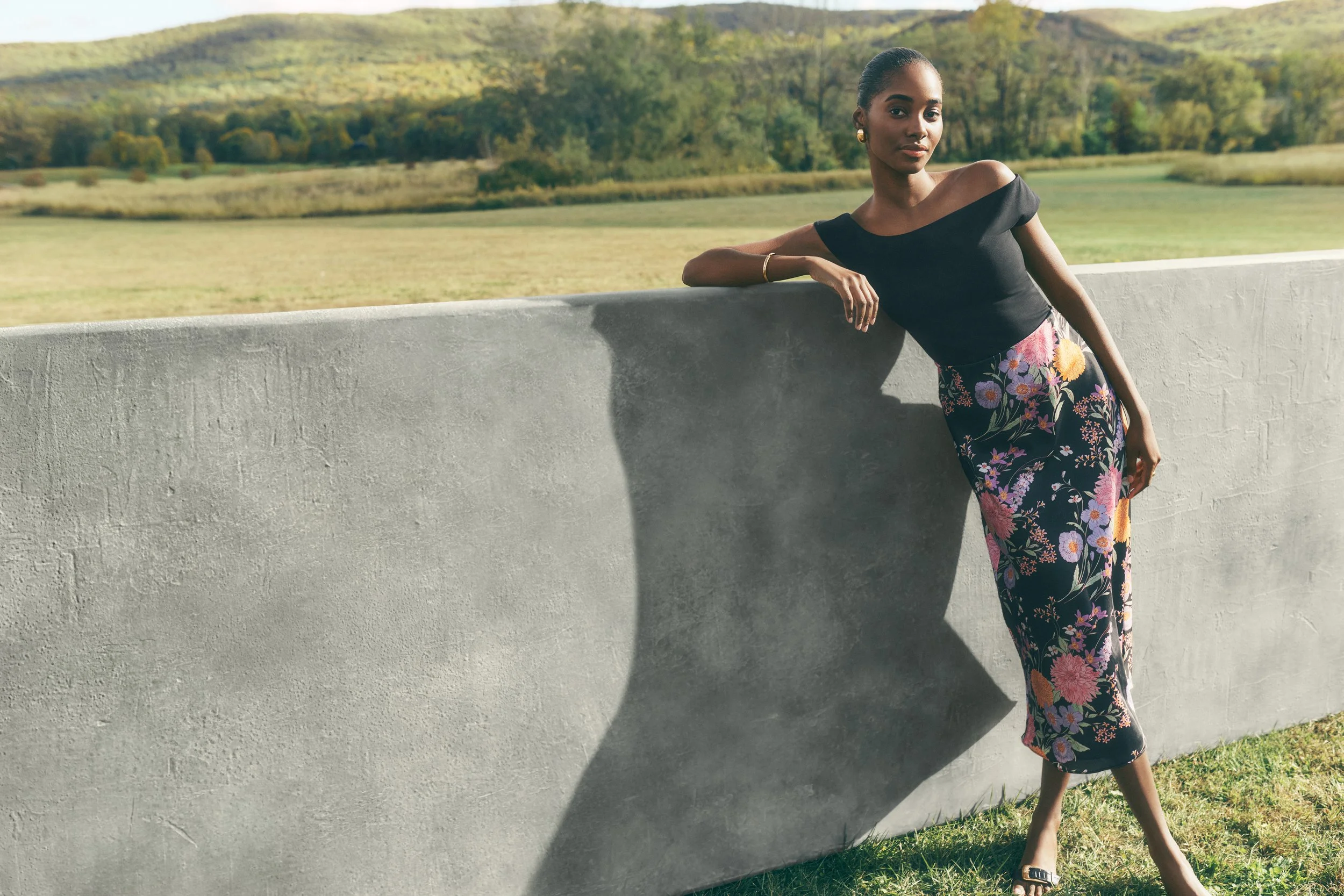 fashion advertising production for Ann Taylor