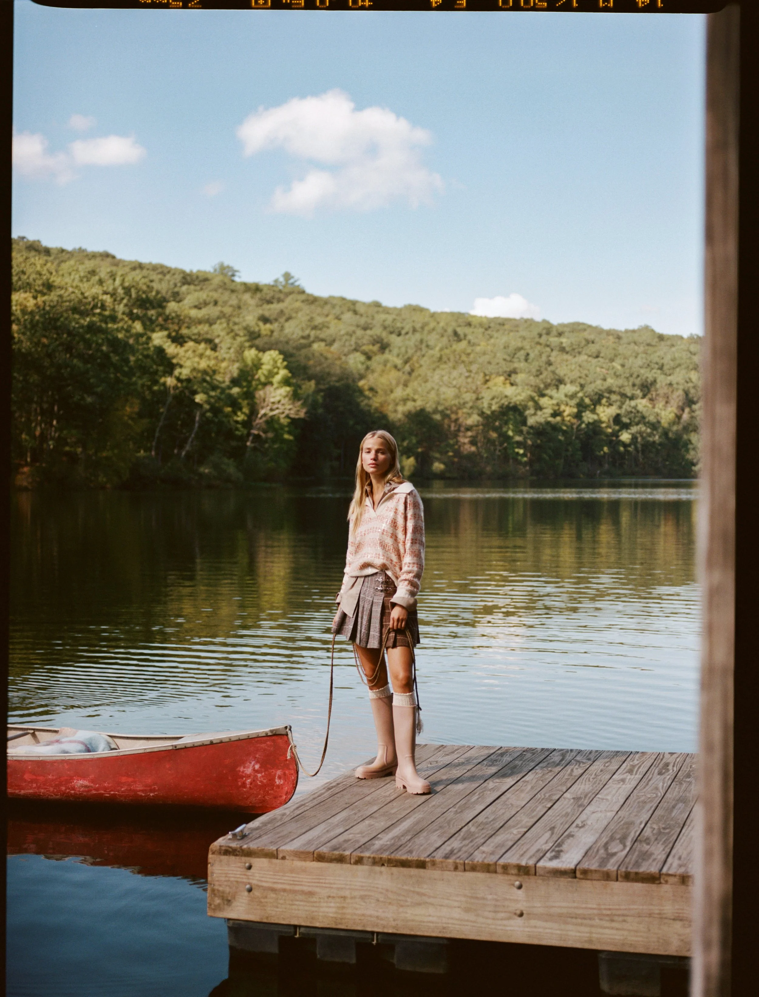 fashion photo shoot production for Anthropologie