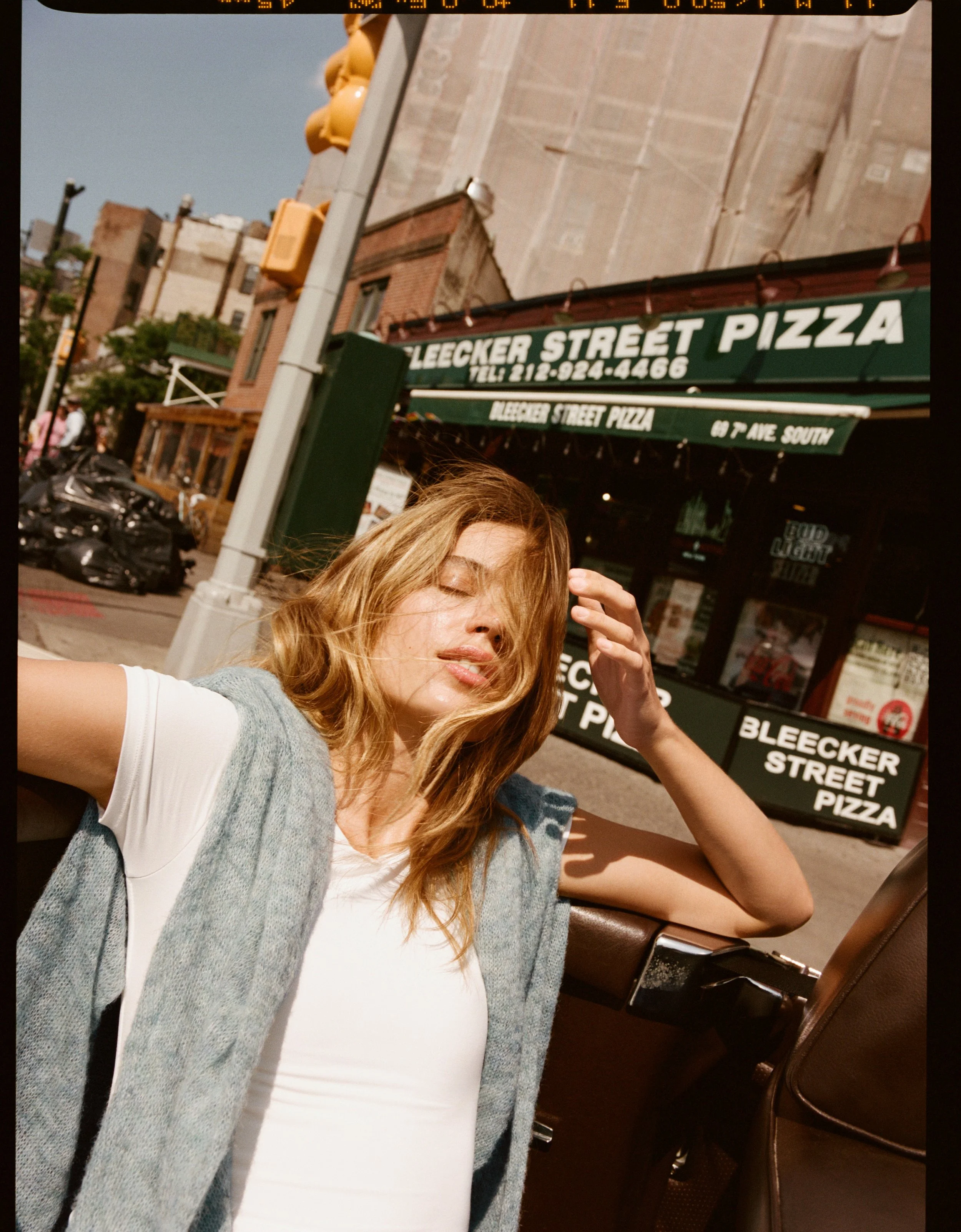 fashion photo shoot for Anthropologie in NYC