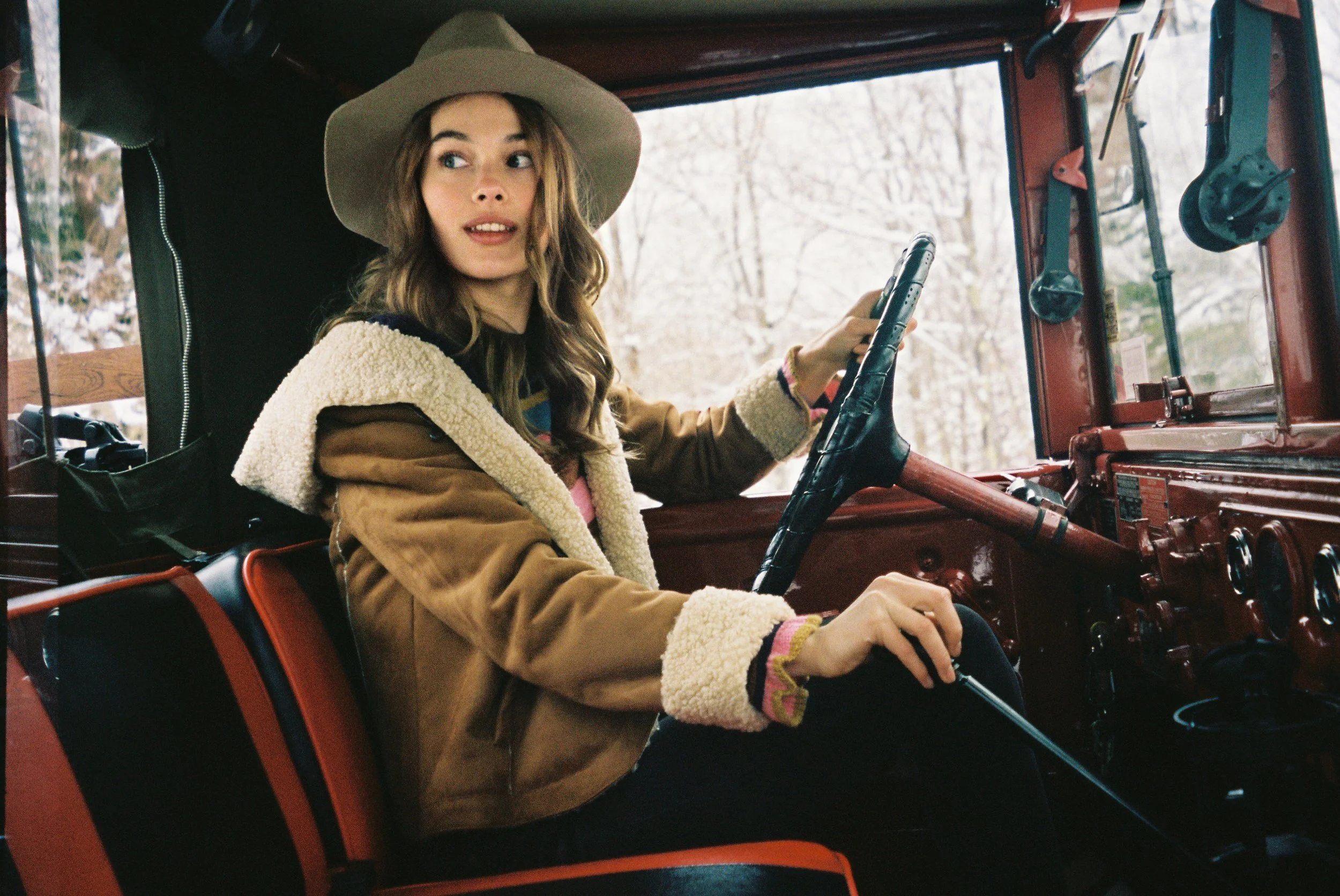 fashion photo shoot production for Anthropologie