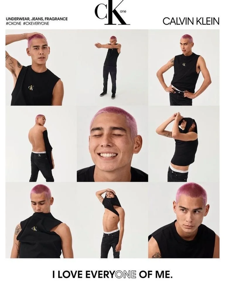 fashion advertising photo shoot production for Calvin Klein