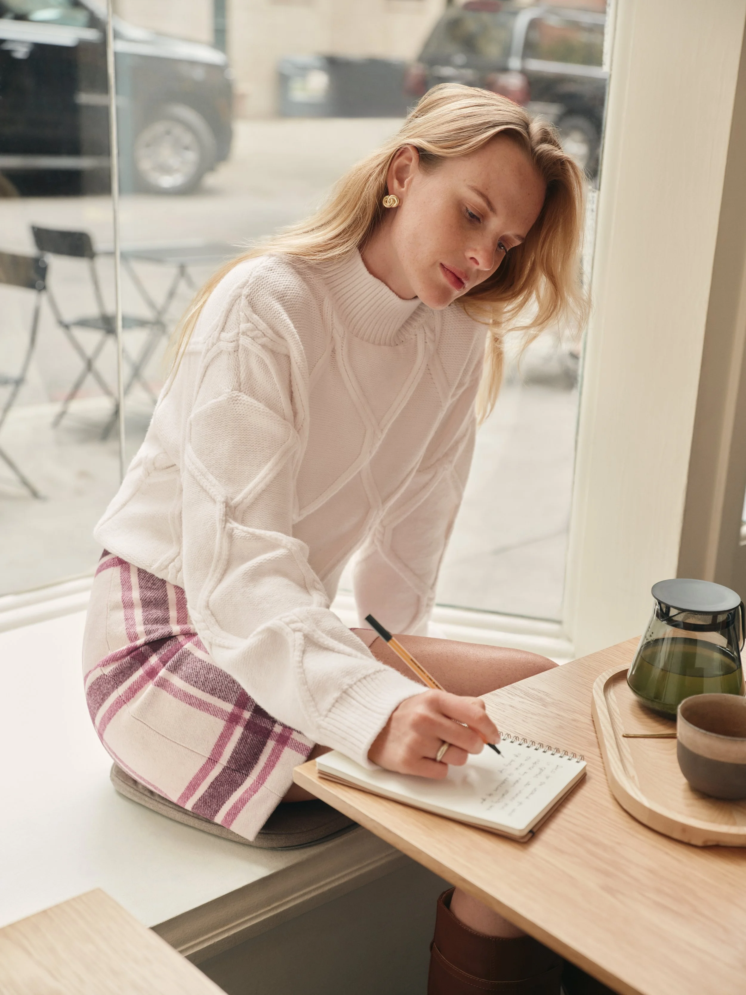 fashion photo shoot for Ann Taylor Weekend