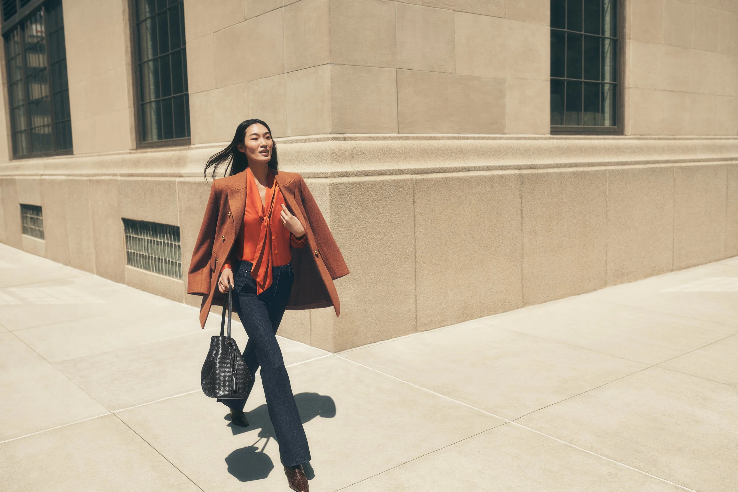 fashion photo shoot production for Ann Taylor in NYC