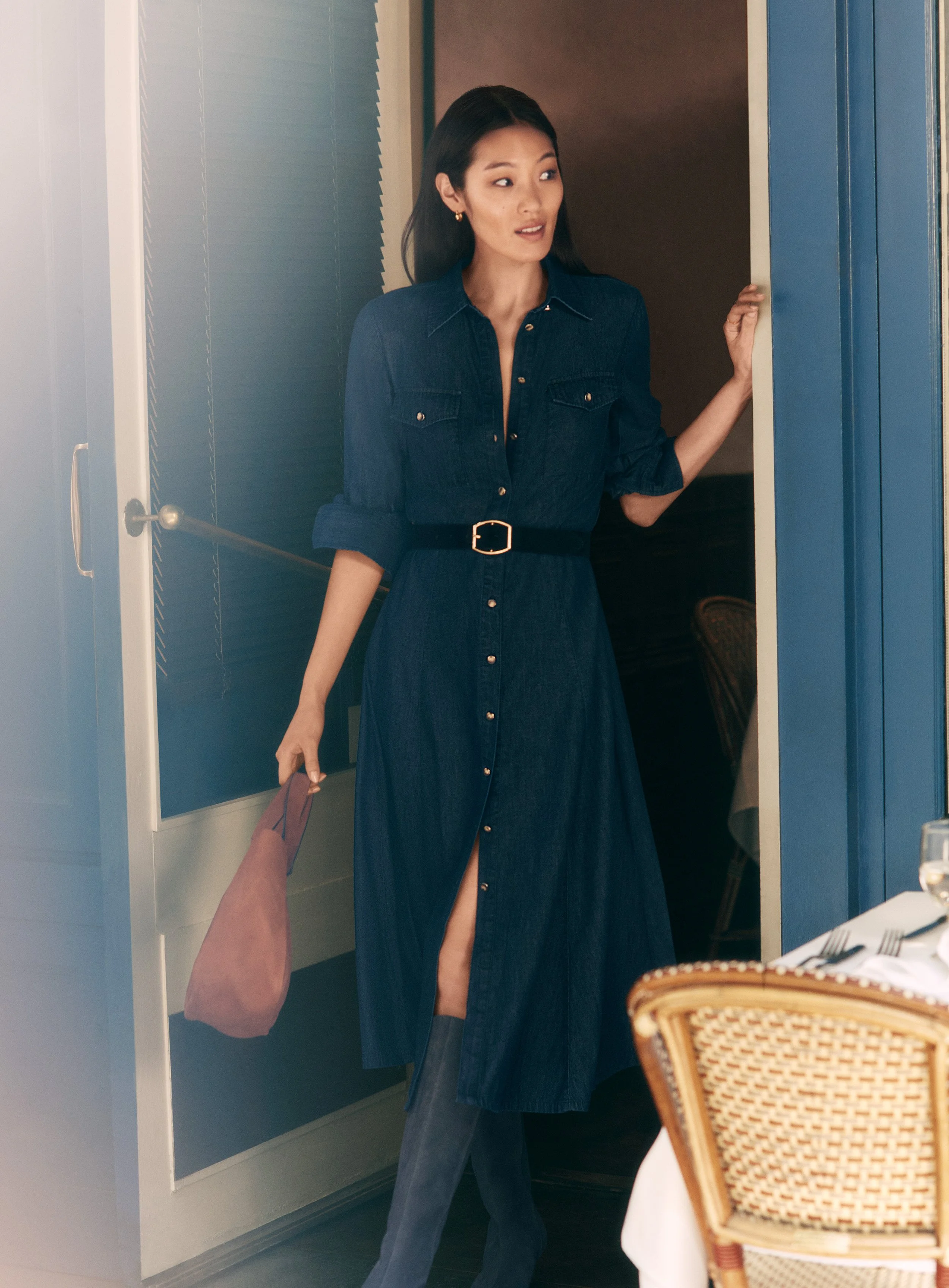 Ann Taylor fashion editorial campaign with creative production on location in NYC