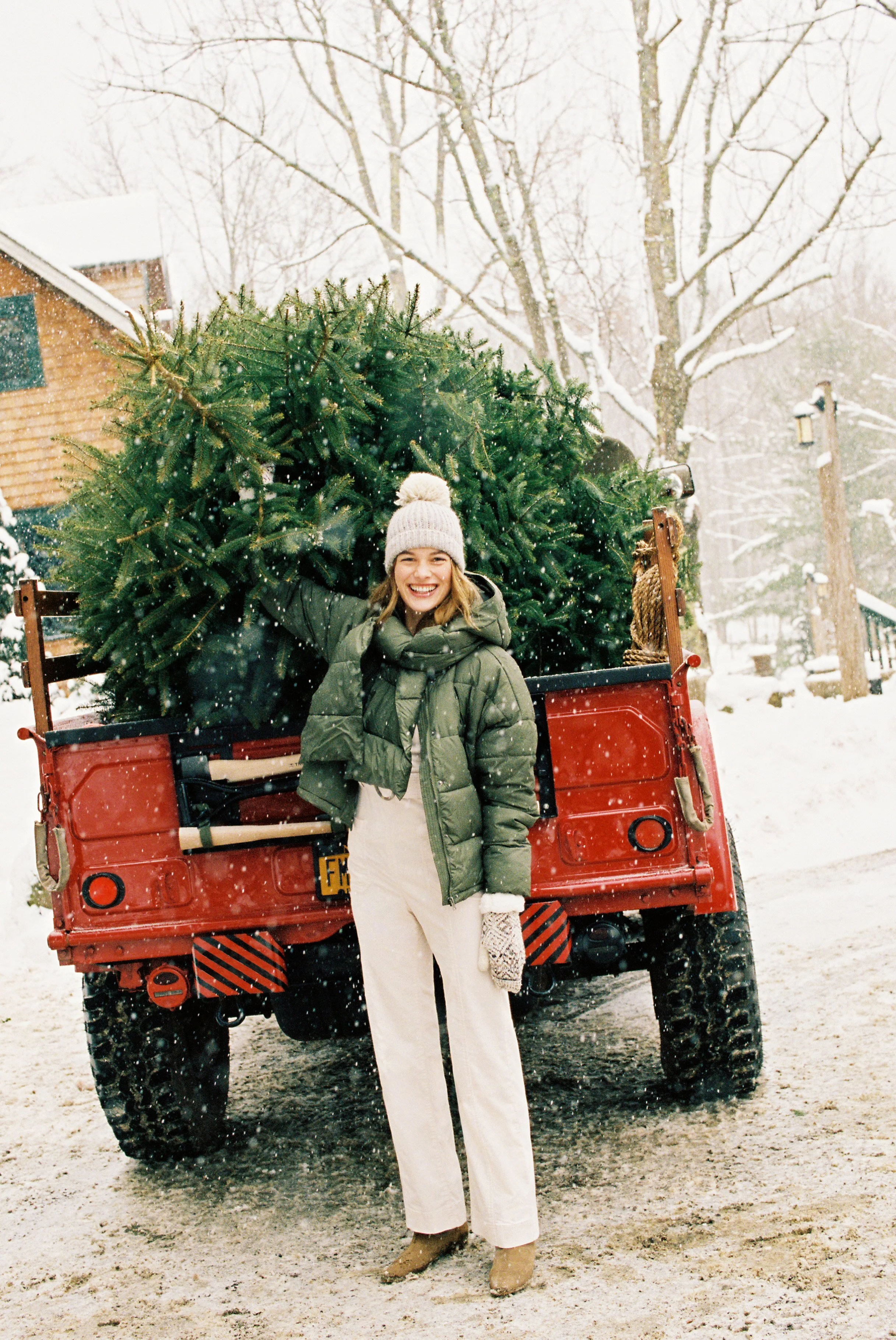 fashion photo shoot production for Anthropologie