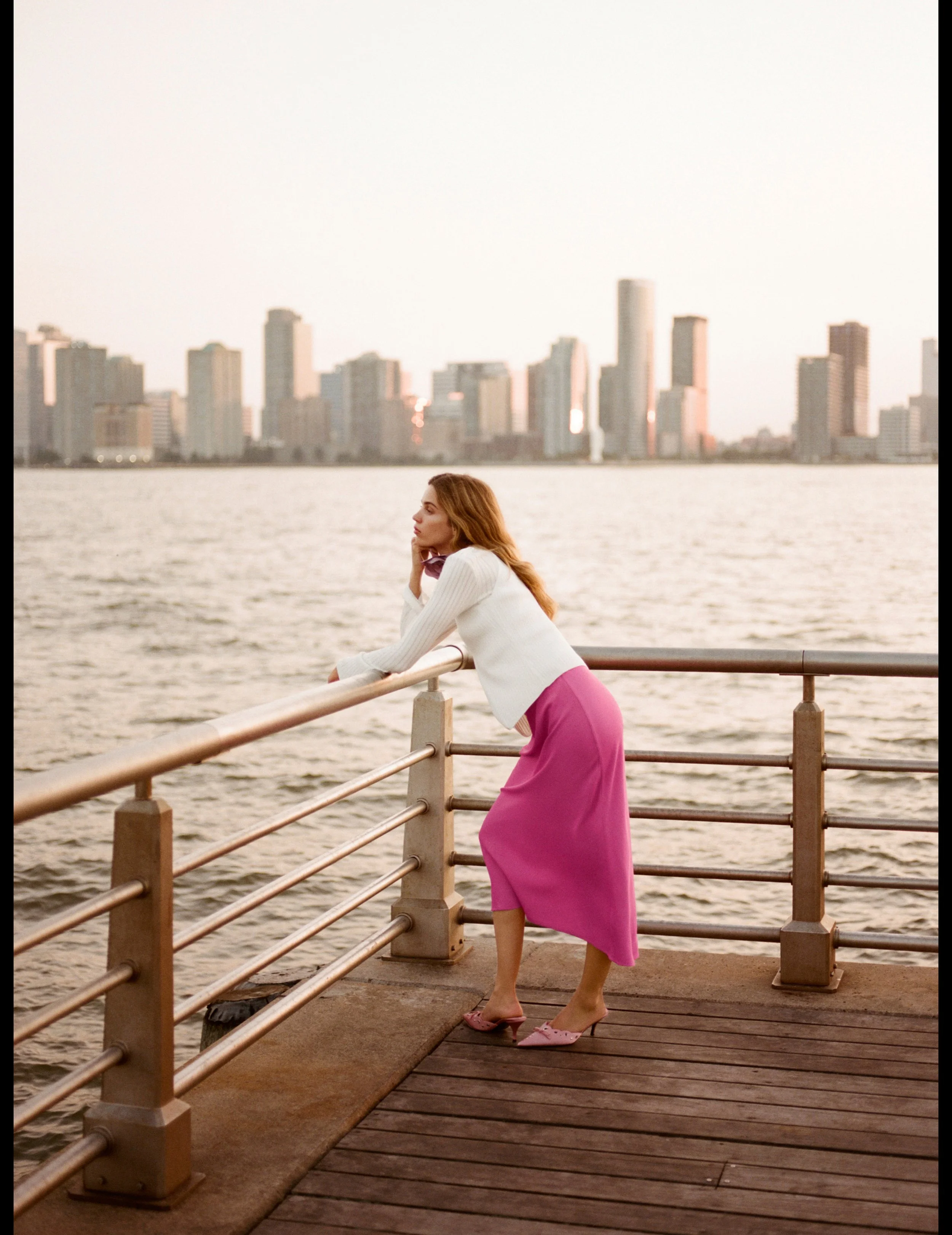 fashion photo shoot for Anthropologie