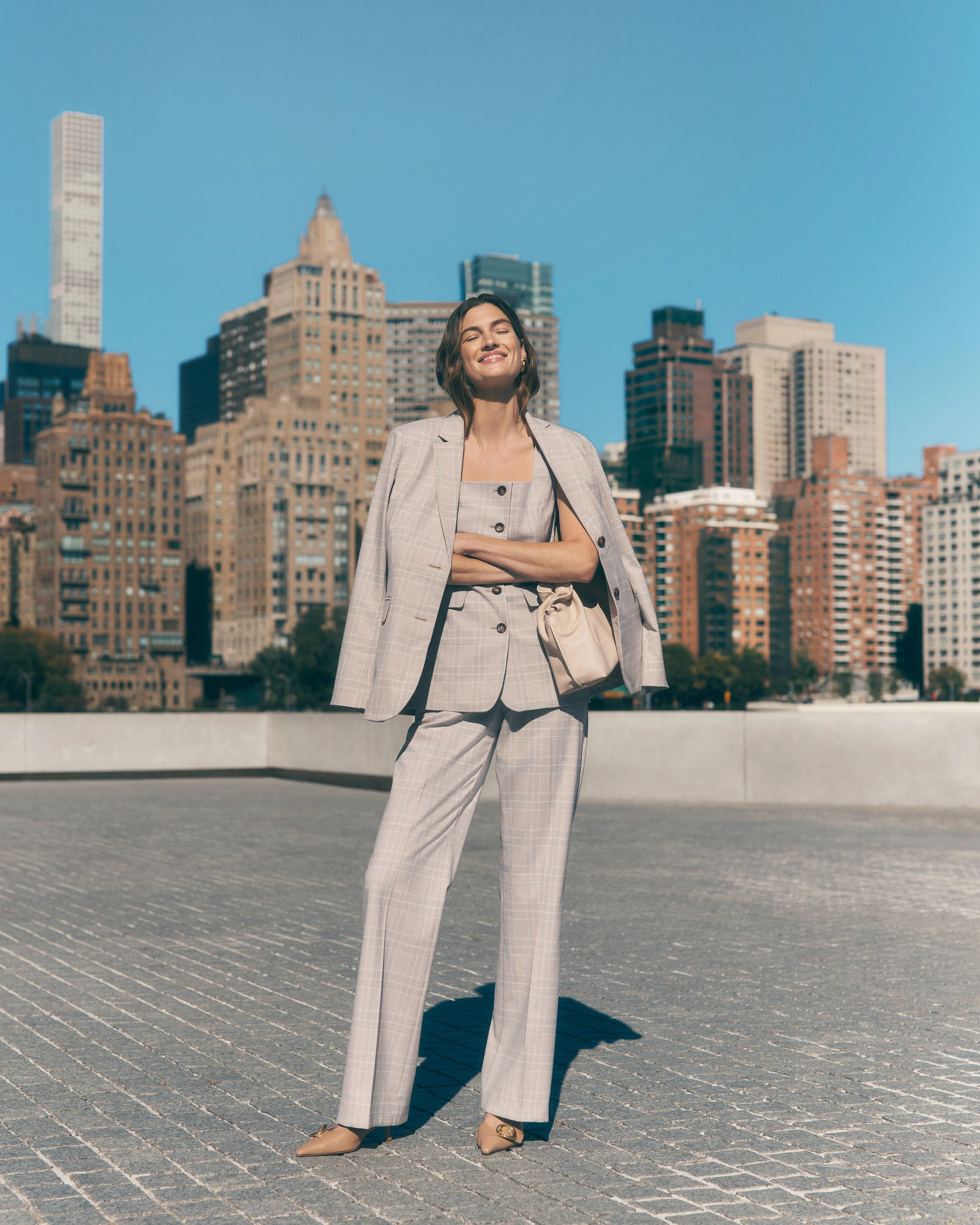 Ann Taylor fashion campaign editorial production in NYC on location