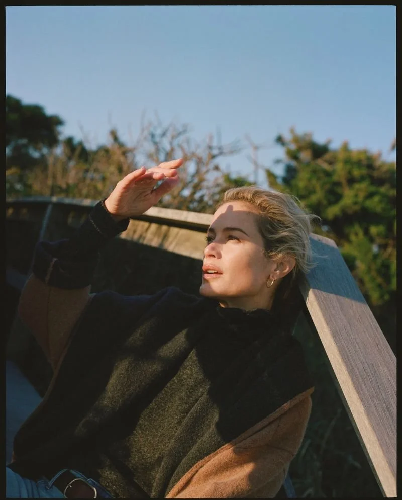 fashion photo shoot for Anthropologie