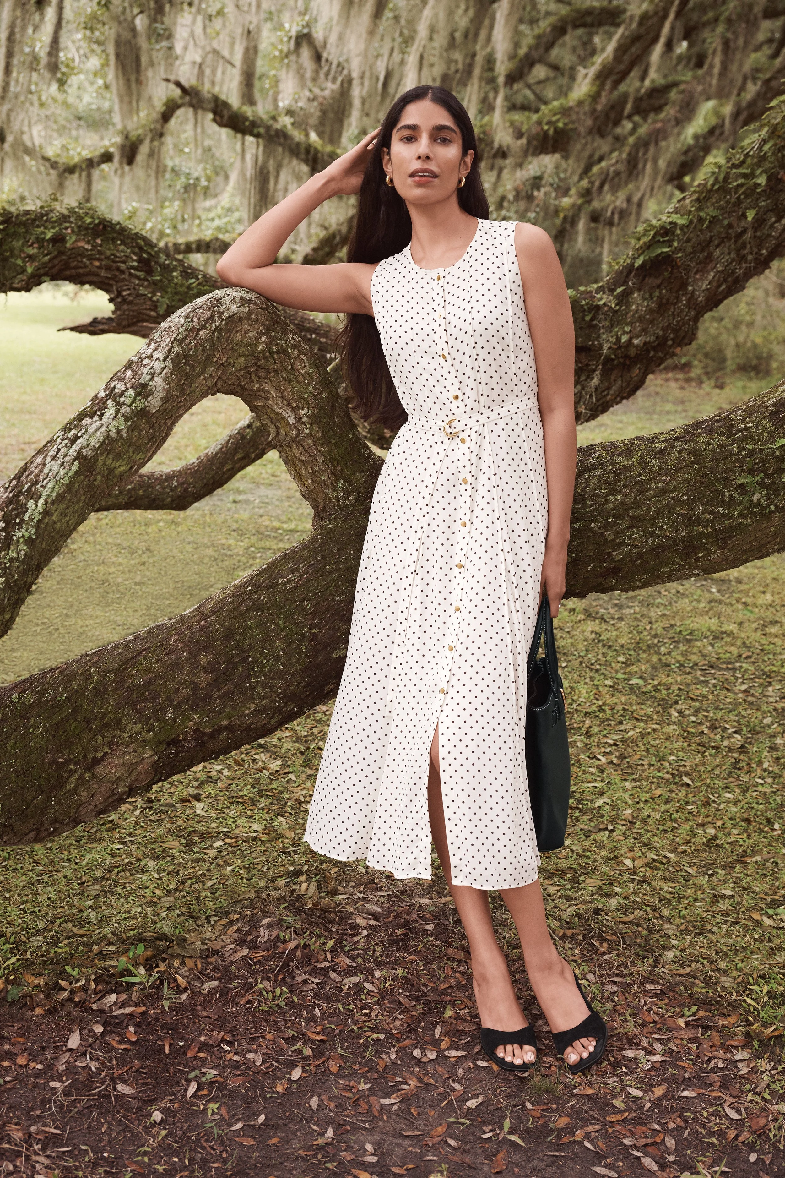 fashion photo shoot for Ann Tyalor Spring 2026