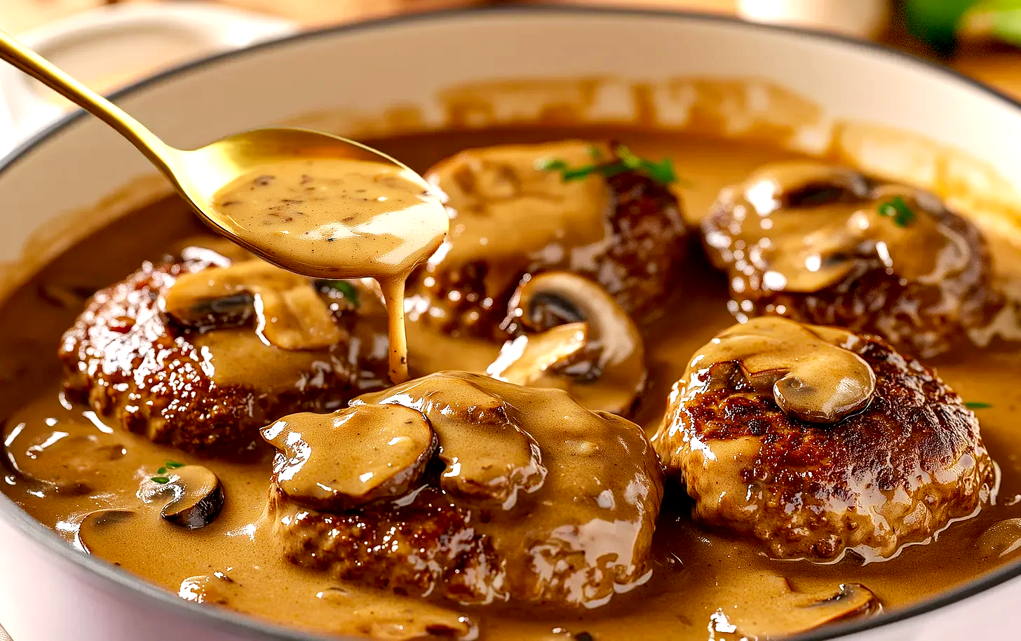 Smothered Salisbury Steak 